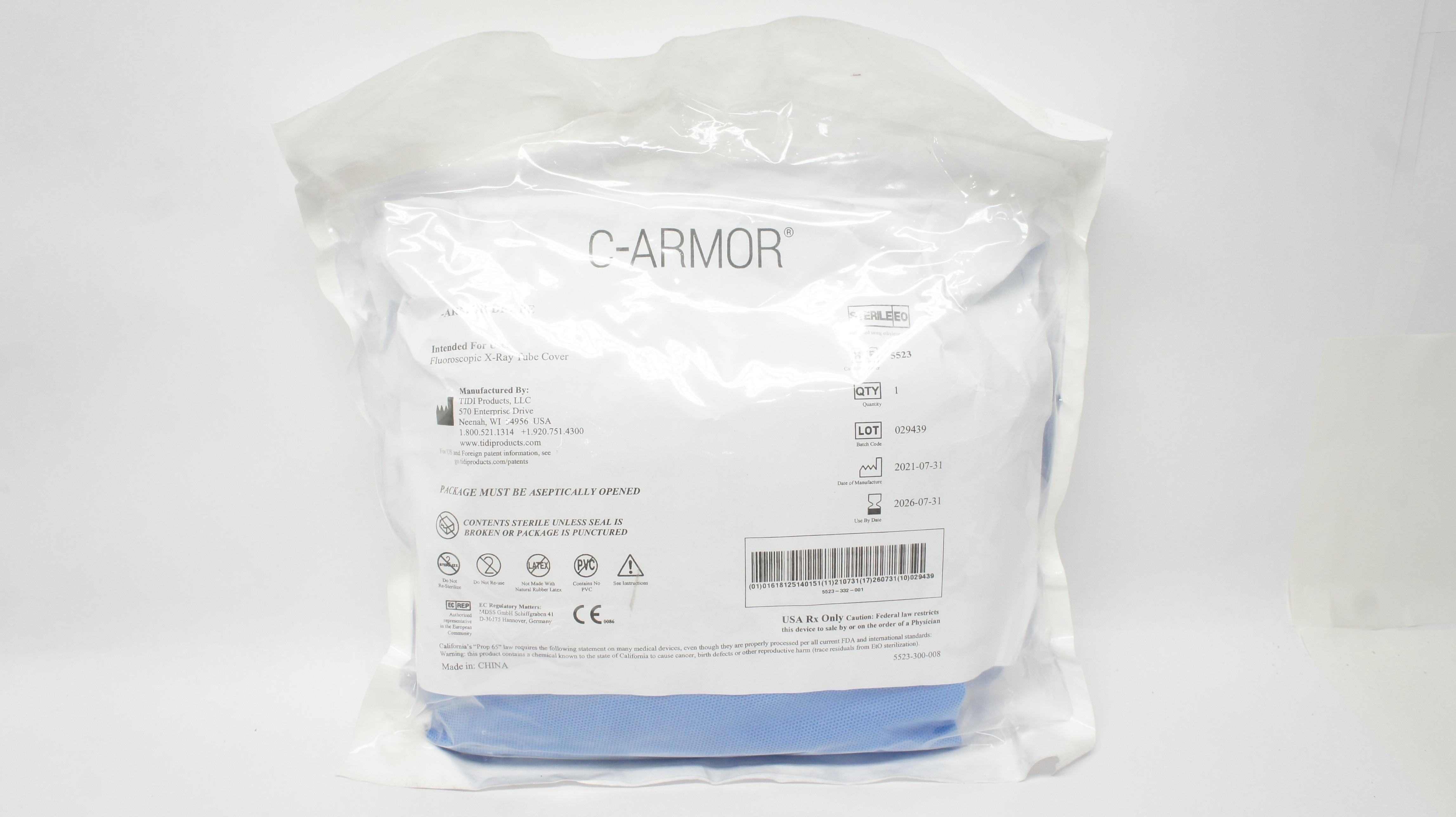 TIDI 5523 C-Armor Drape