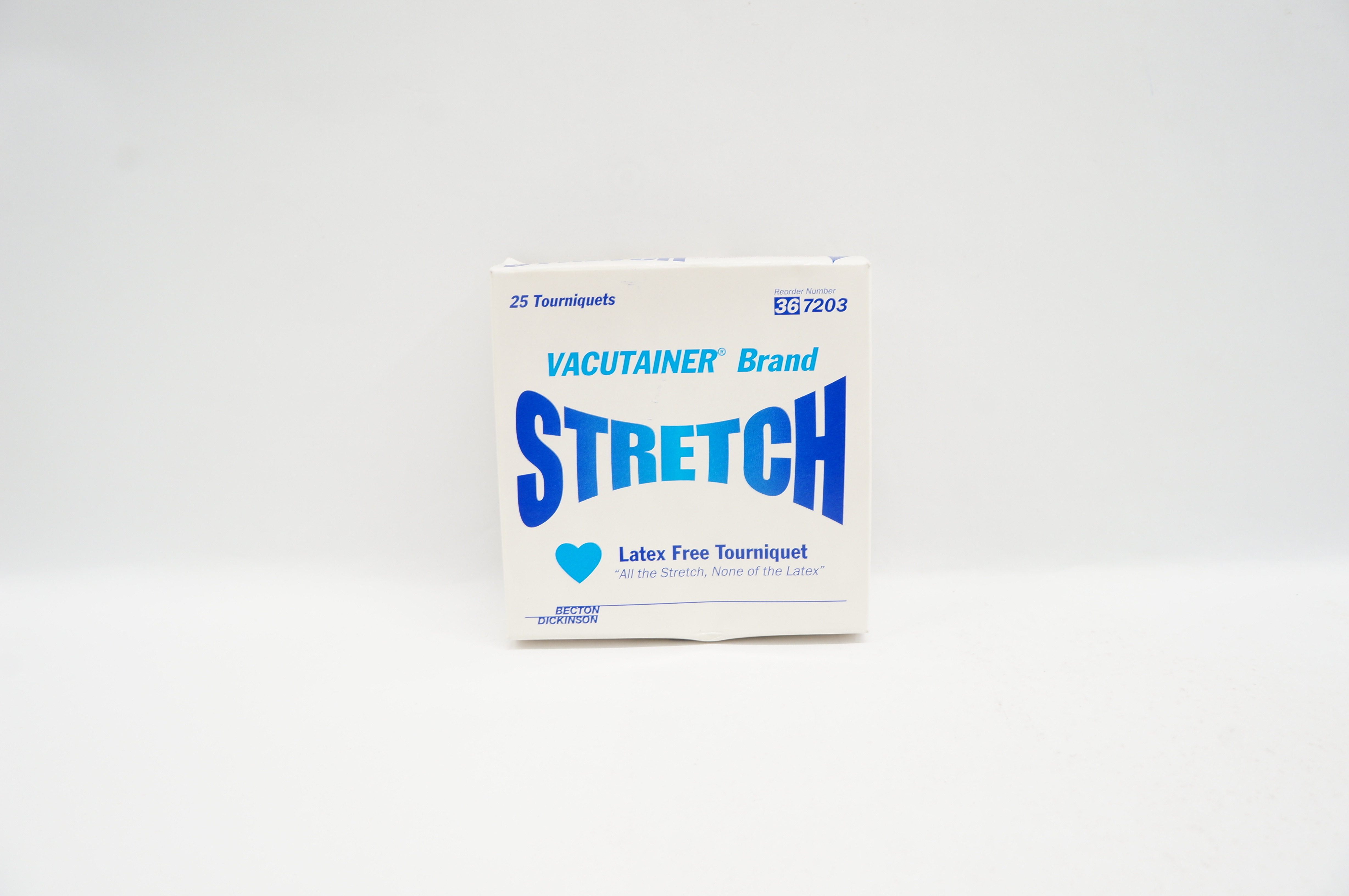 BD 367203 Vacutainer Stretch Latex Free Tourniquet - Box of 25