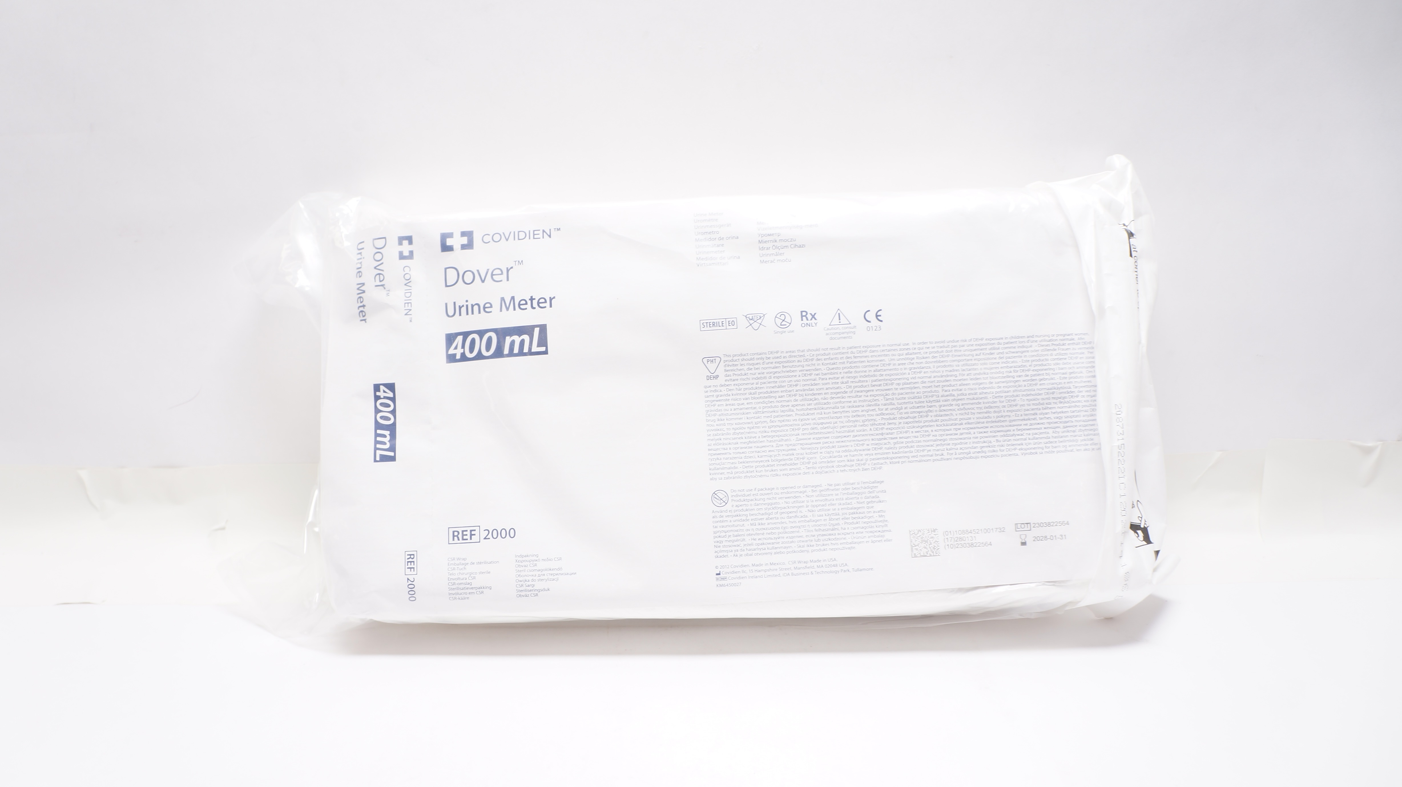 Covidien 2000 Dover Urine Meter 400ml