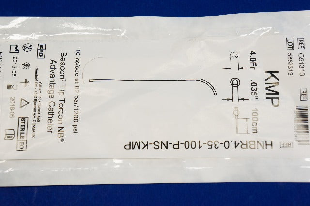 Cook Medical G51310 Beacon Tip Torcon NB Advantage Cath. 4Fr. x 0.035inch (x)