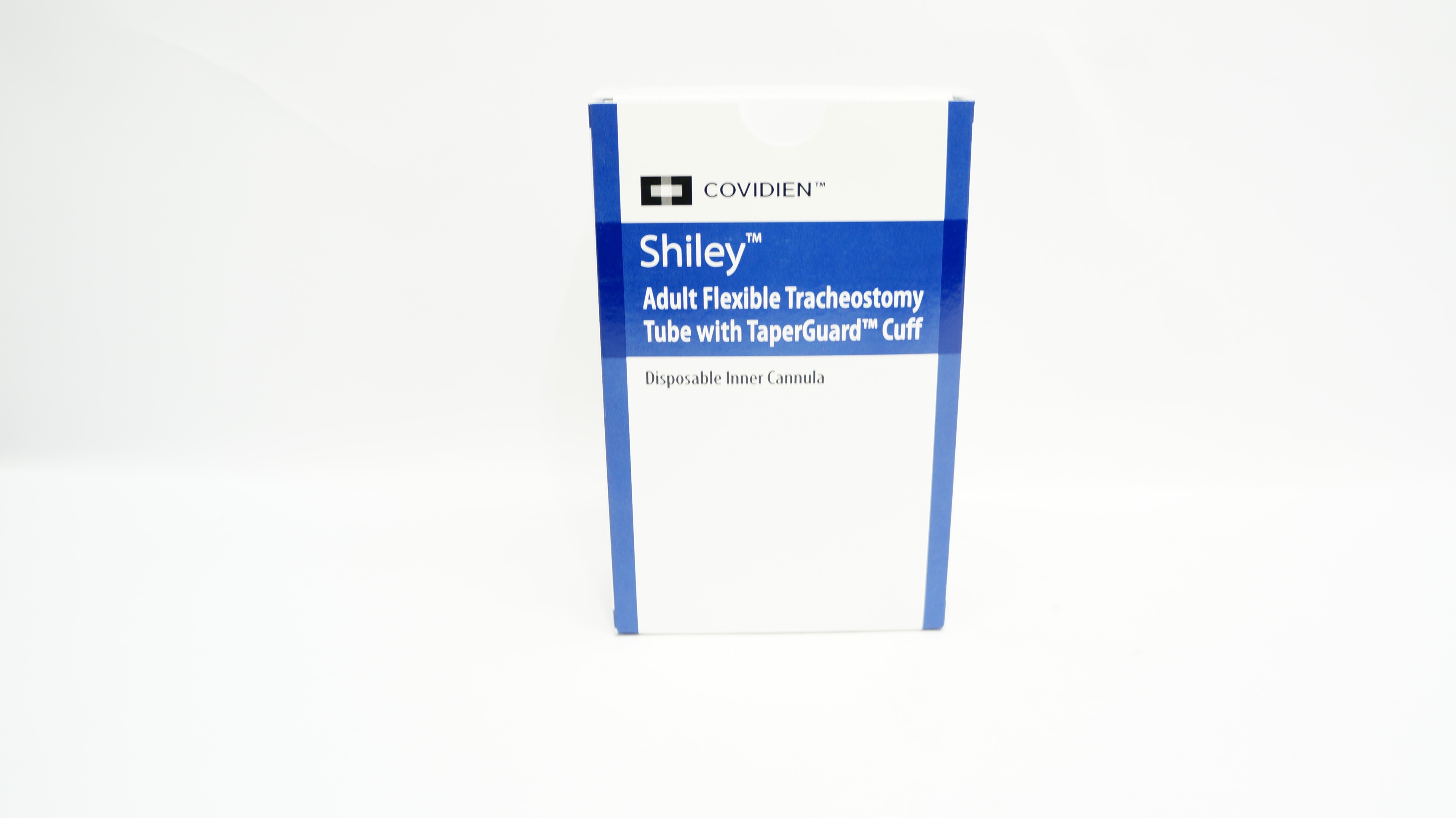Covidien 8CN85H Shiley Adult Flexible Tracheostomy Tube 8.5ID x 12.2OD x 26.6mm