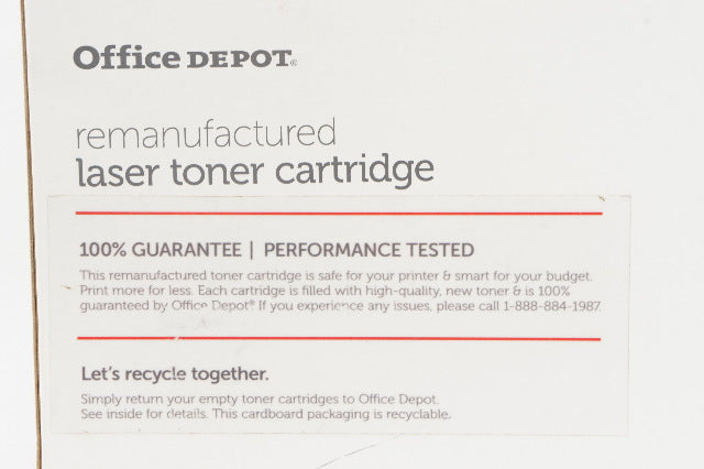 HP CE251A Office Depot Remanufactured Laser Toner Cartridge