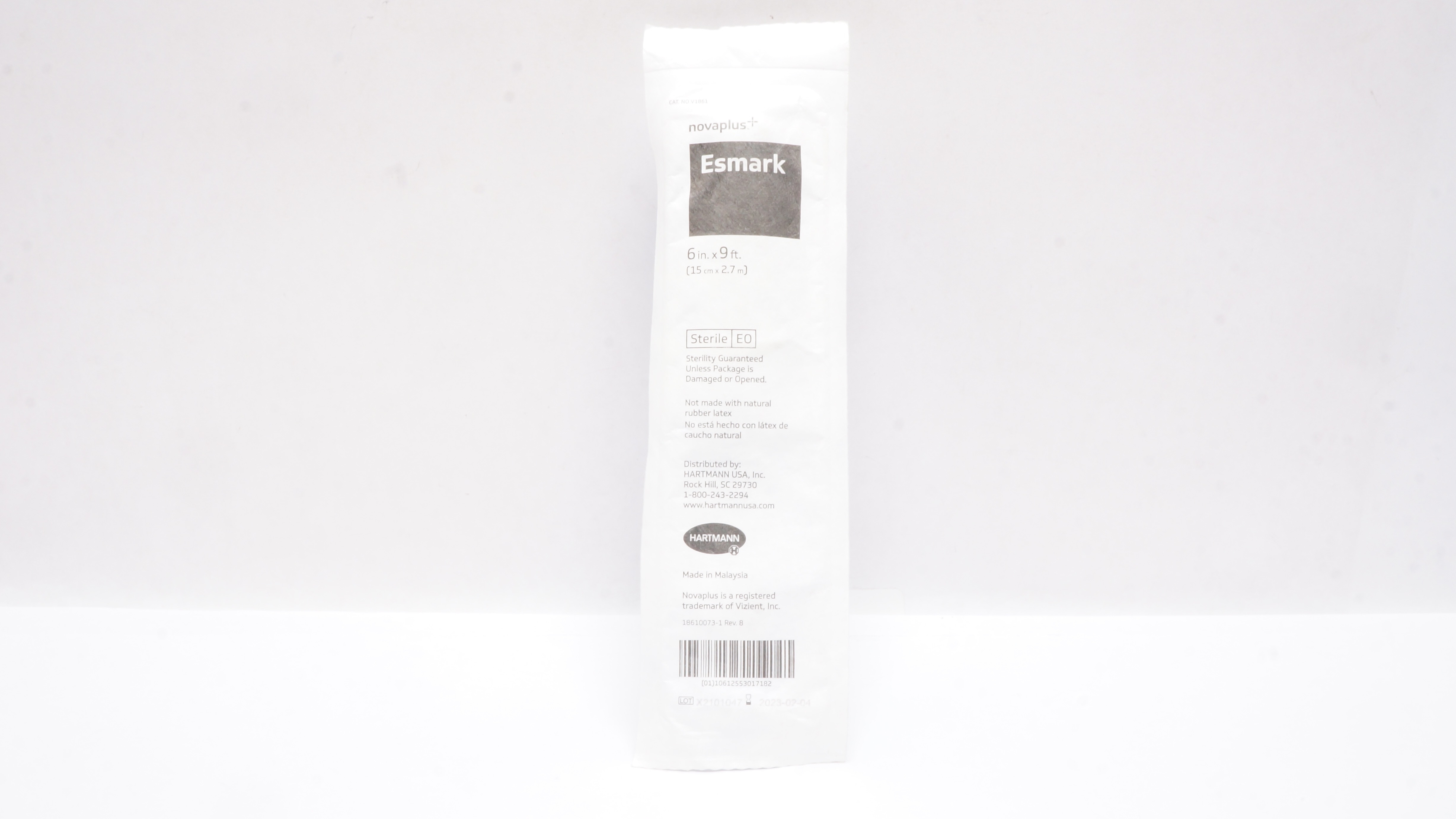 Novaplus V1861 Hartmann Esmark Bandage Latex Free 6 inch x 9 ft. Unstretched (x)