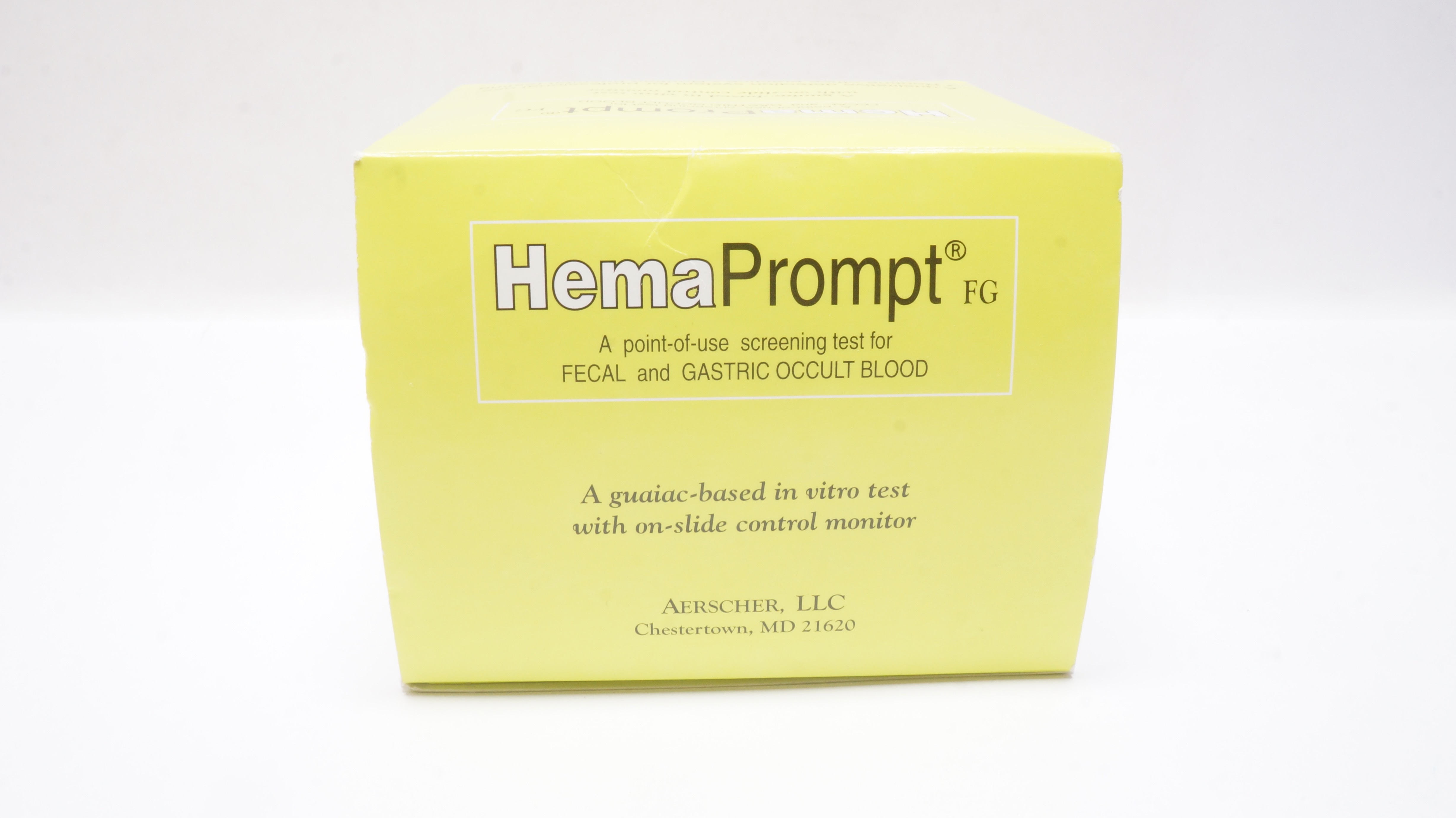 Aerscher 9007799 HemaPrompt Screening Test Fecal & Gastric Blood  - Box of 50