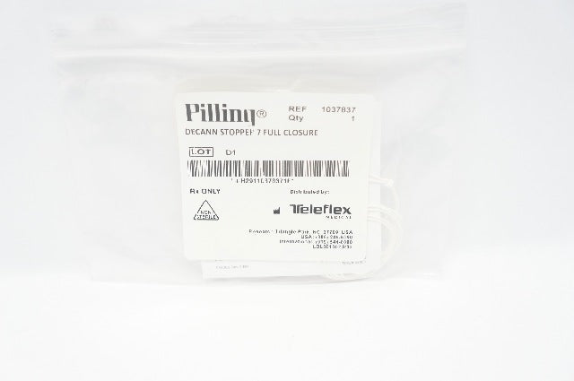 Teleflex 1037837 Pilling Decannulation Stopper 7 Full Closure