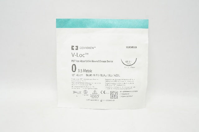 Covidien VLOCN0326 0 PBT Wound Closure Device GS-21 Tap 1/2 37mm 18in. (x)