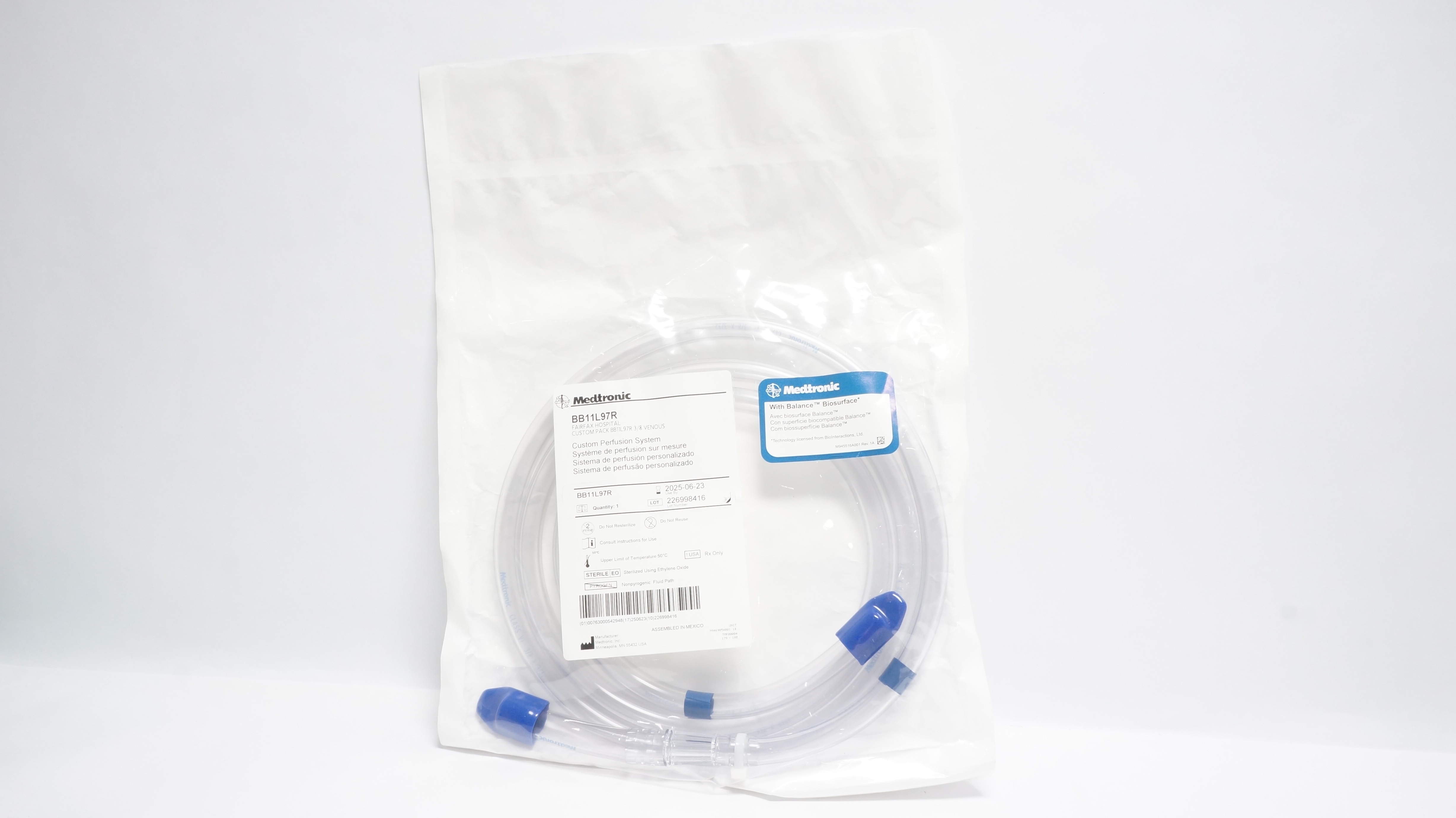 Medtronic BB11L97R Custom Perfusion System (x)