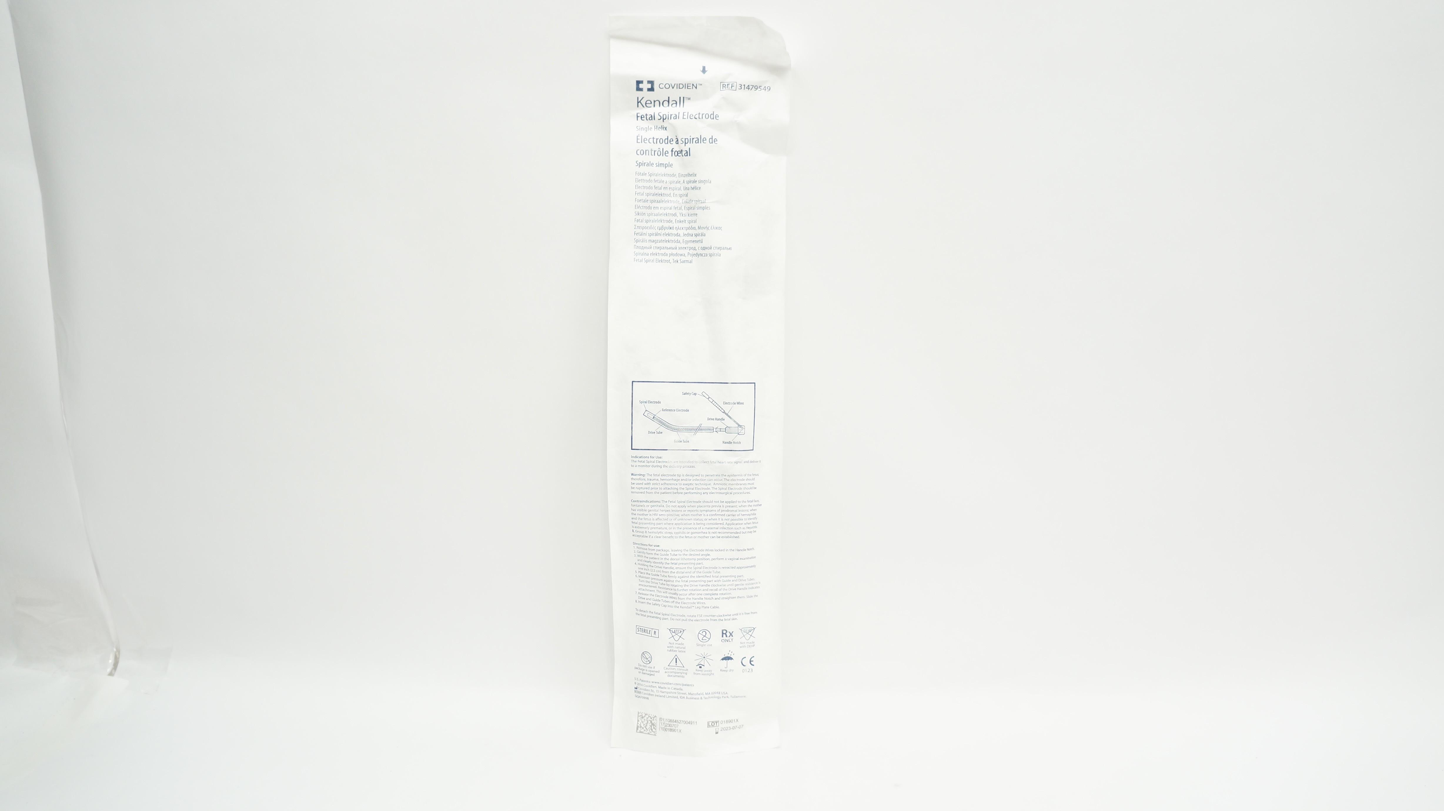 Covidien 31479549 Kendall Fetal Spiral Electrode (x)
