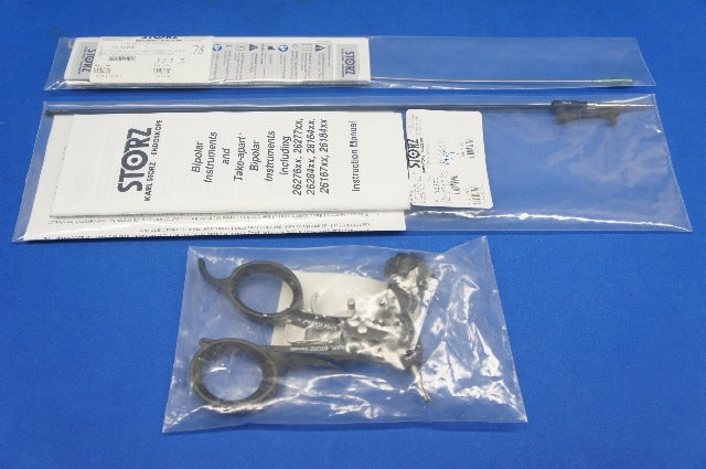 Karl Storz 31356R ClickLine Dissecting & Grasping Forceps, jaws right angled