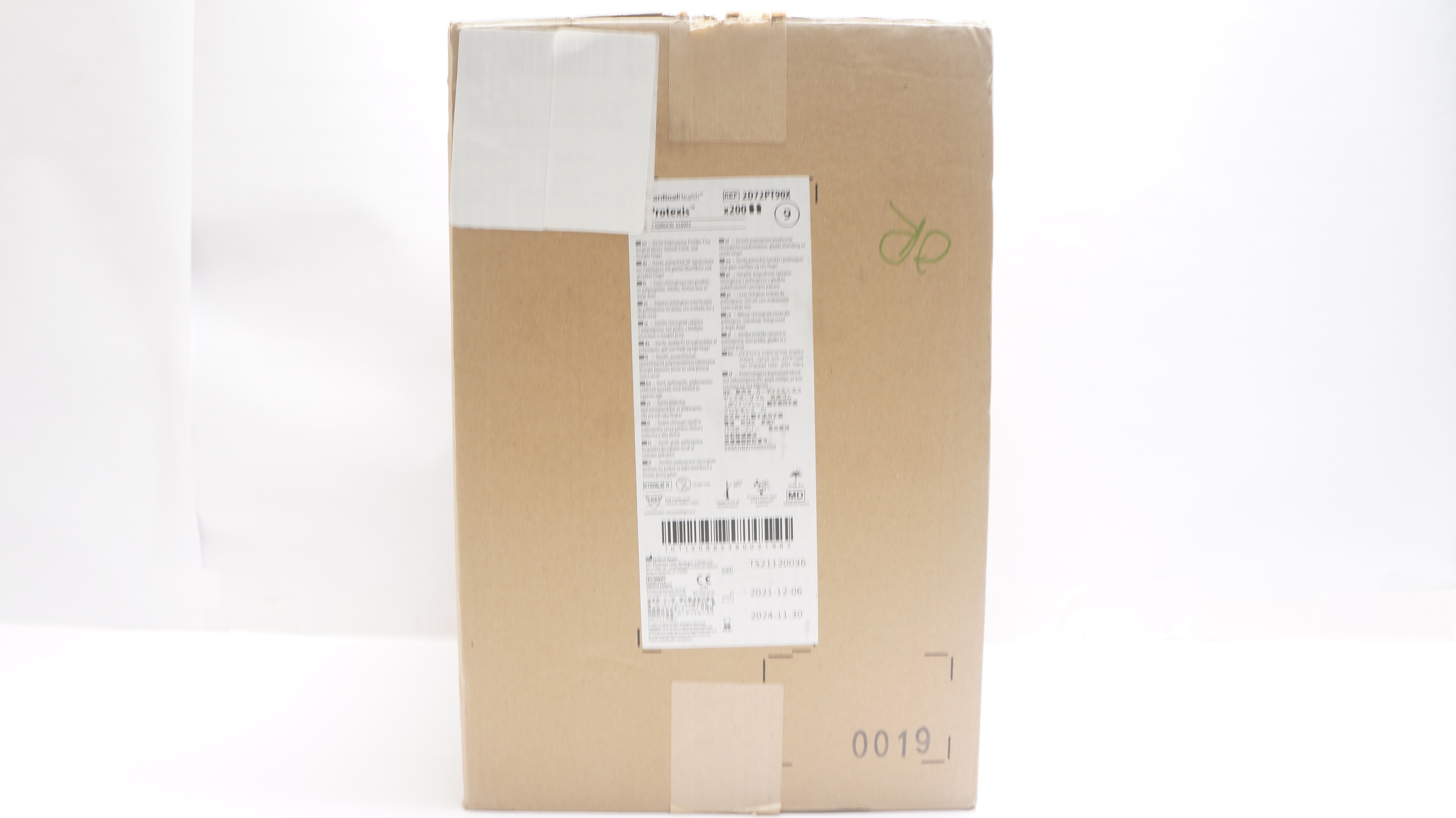 Cardinal Health 2D72PT90X Protexis Pi Blue Surgical Gloves PI 9 - Box of 200