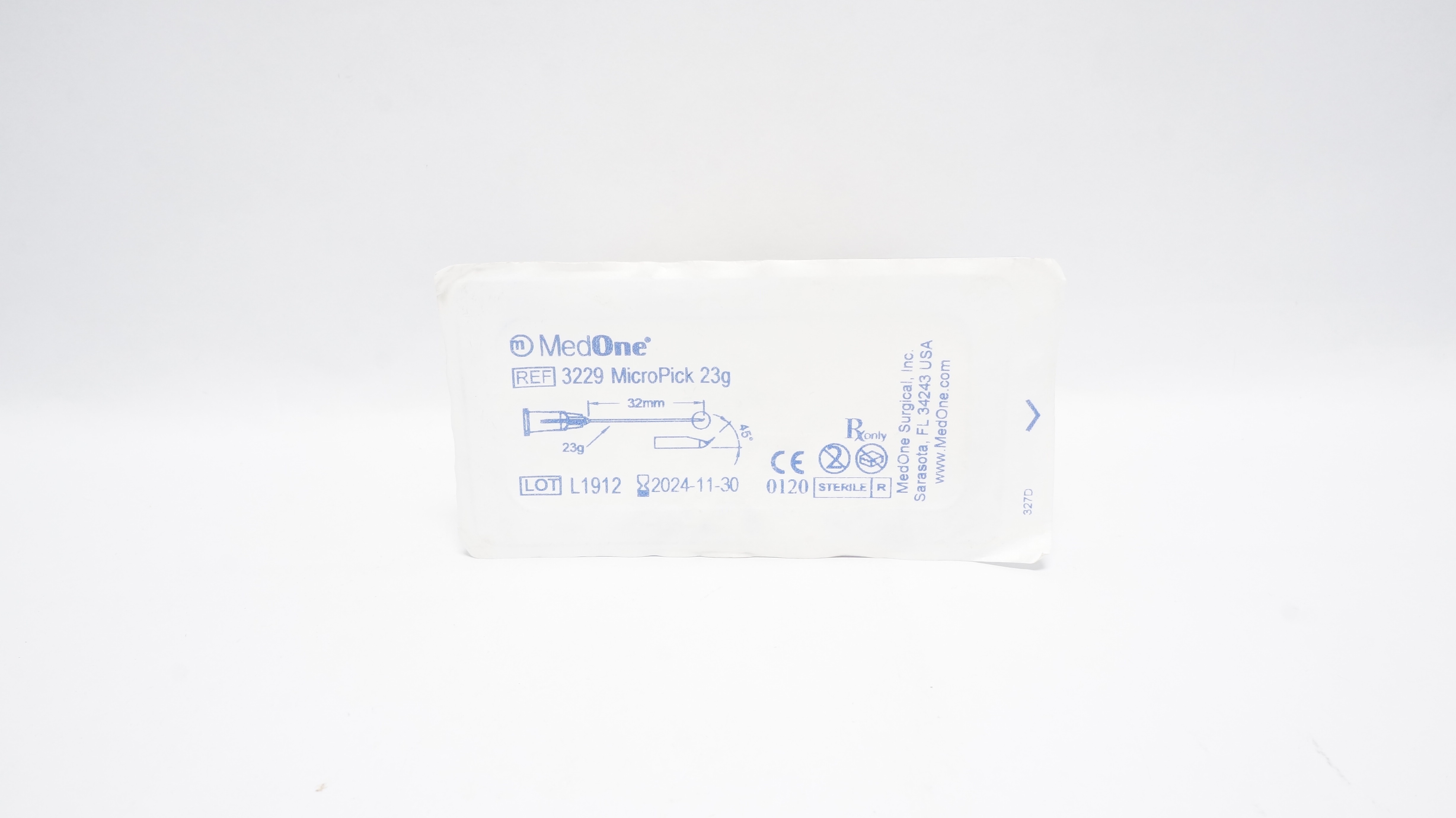 MedOne 3229 MicroPick 23g x 32mm,45degree (x)