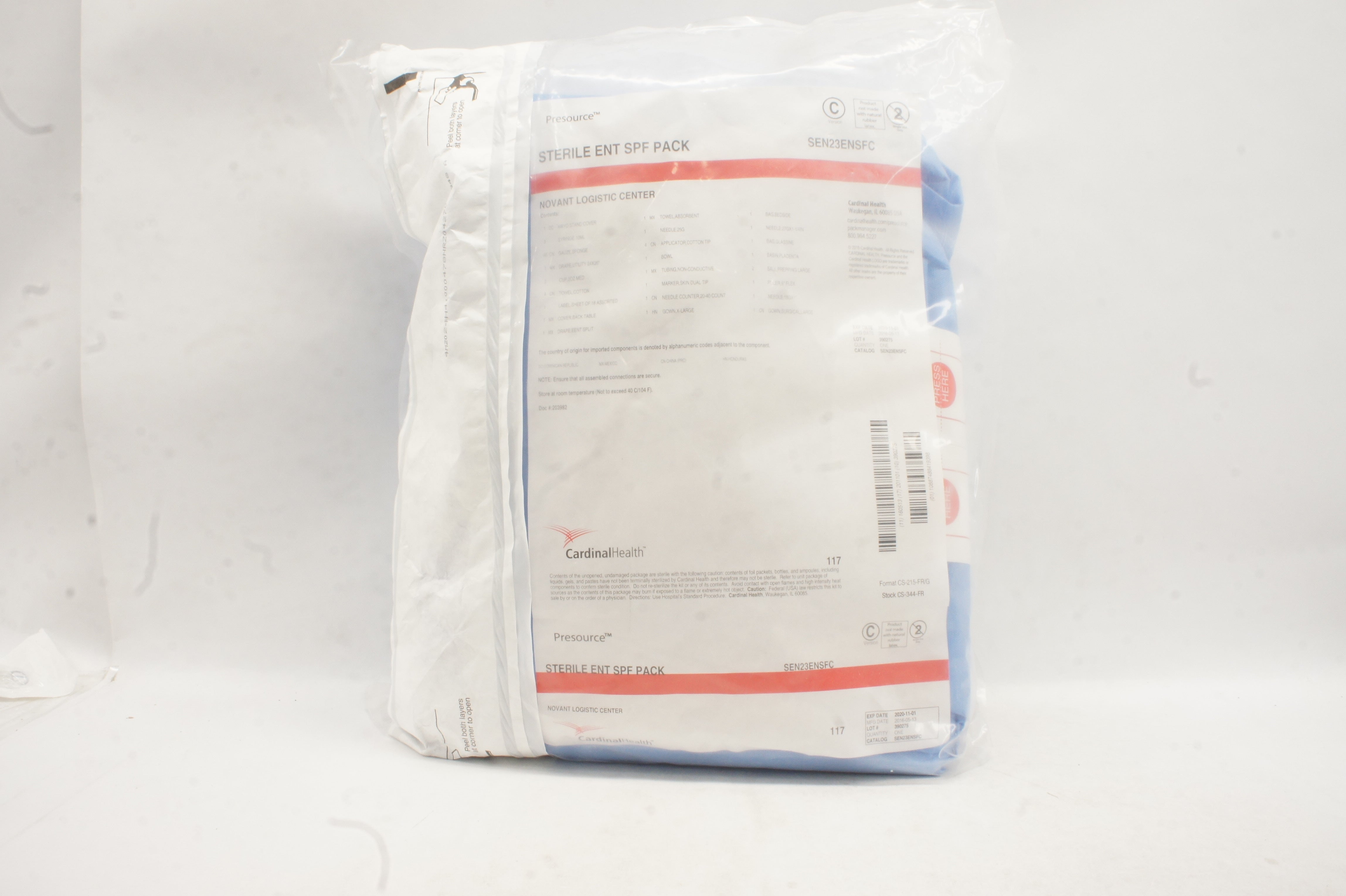 Cardinal Health SEN23ENSFC Ent Spf Pack (x)