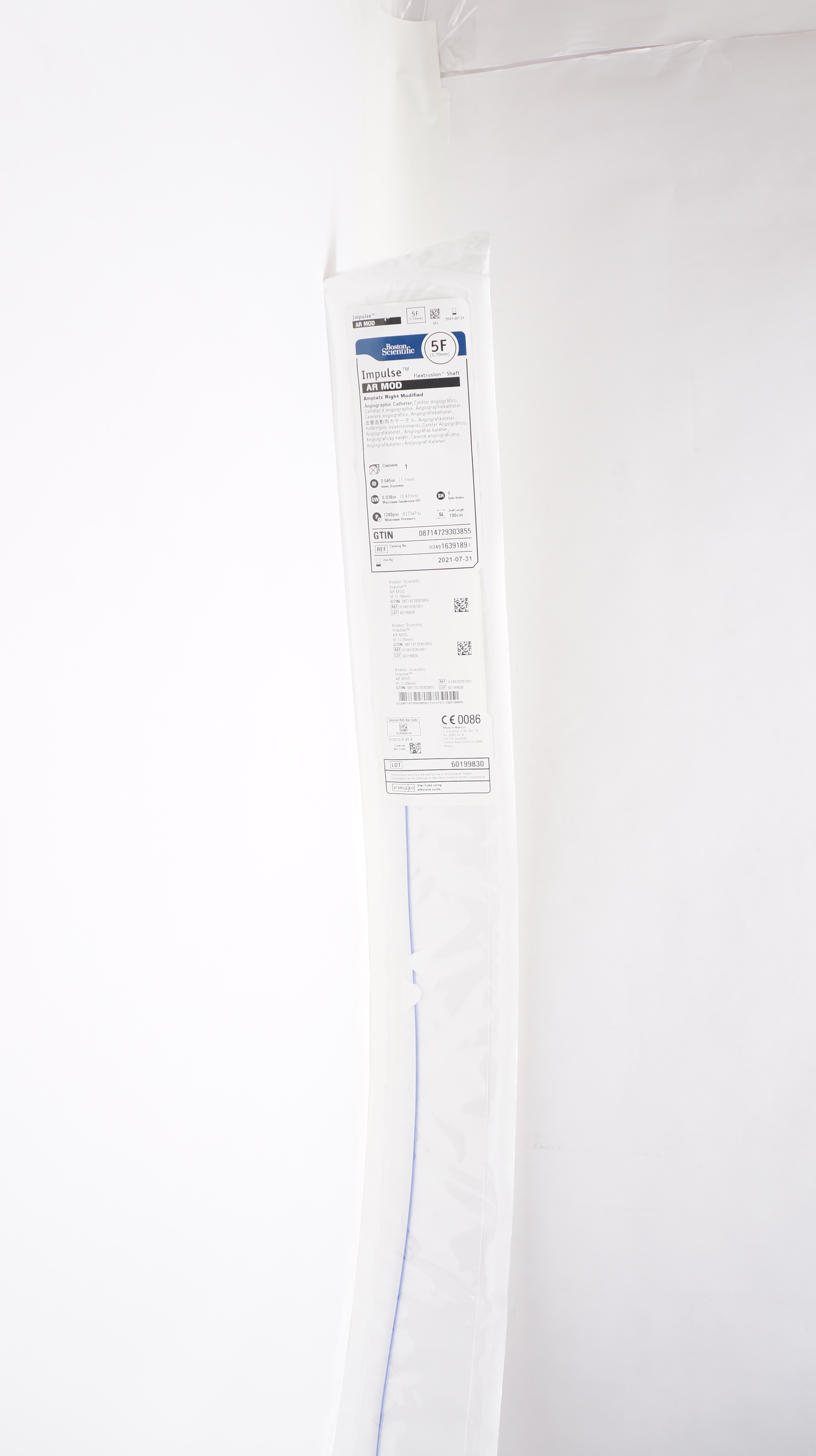 Boston Scientific H74916391891 Impulse AR MOD Flextrusion Shaft 5F  (x)