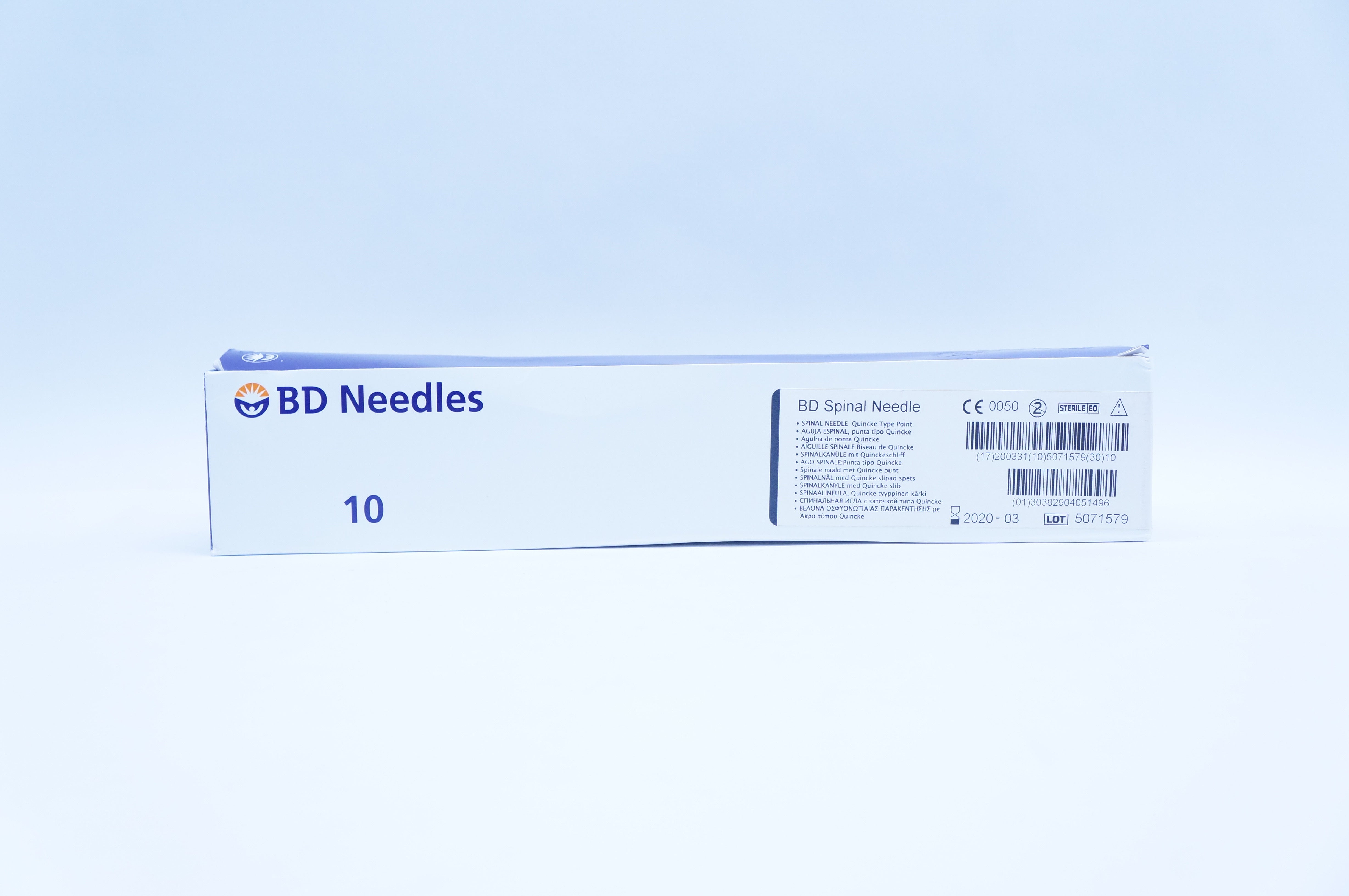 BD 405149 Spinal Ndle 22Ga  x 7.00inch (x) - Box of 7