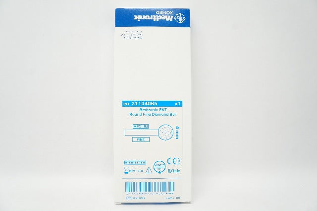 Medtronic 31134065 Round Fine Diamond Bur, Medium 4mm (x)