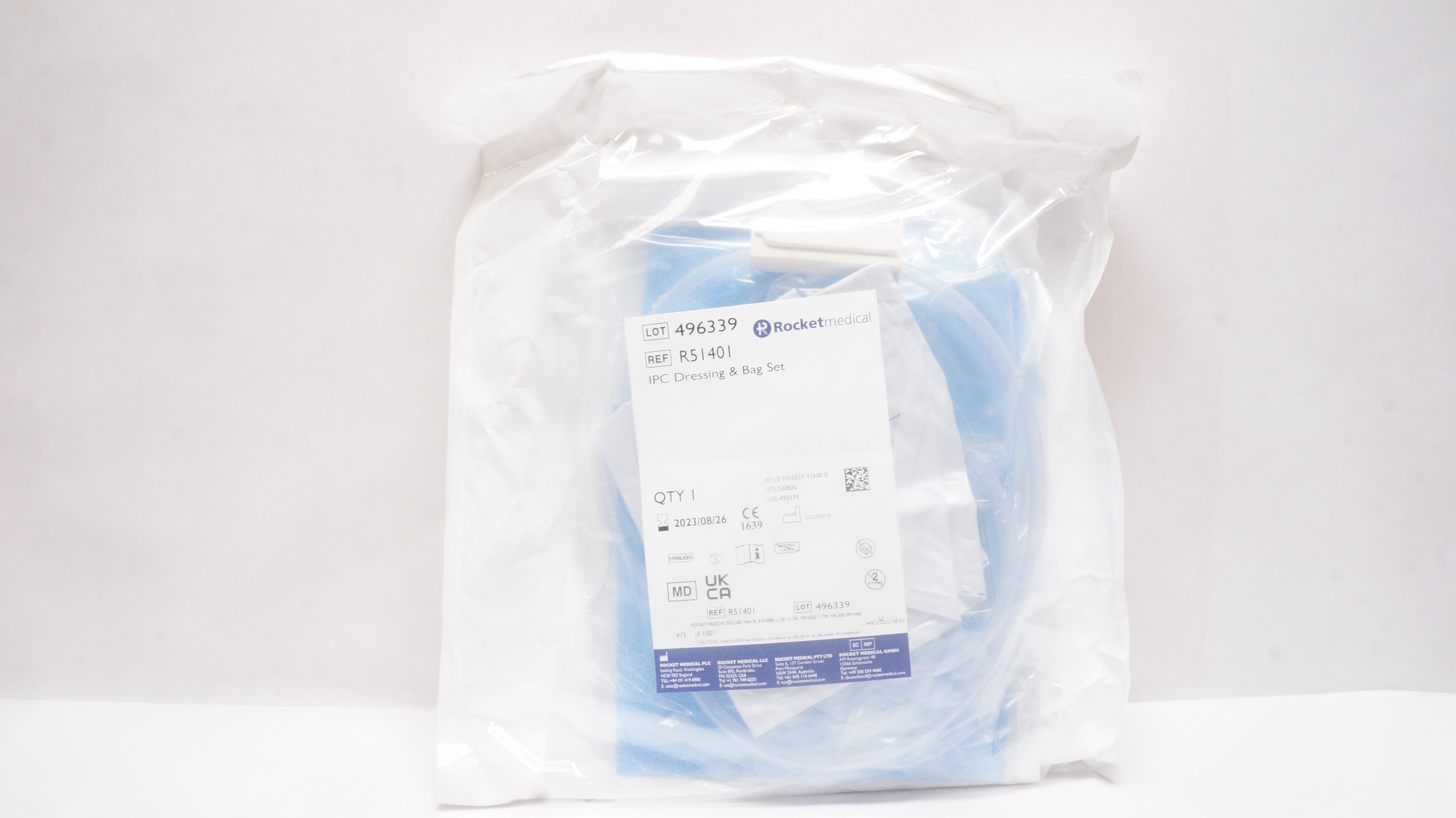 Rocket Medical R51401 IPC Dressing & Bag Set
