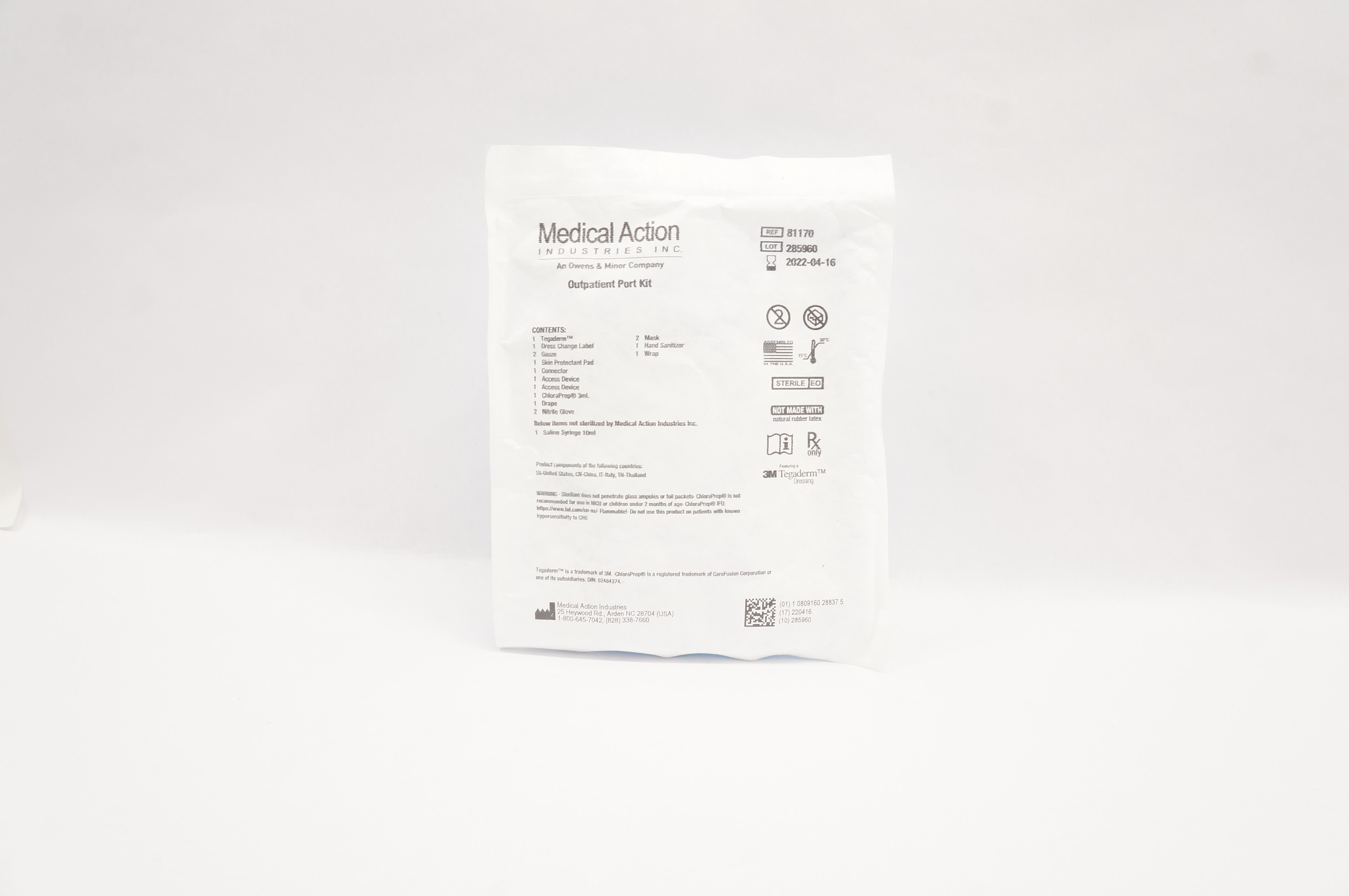 Medical Action 81170 Outpatient Port Kit (x)