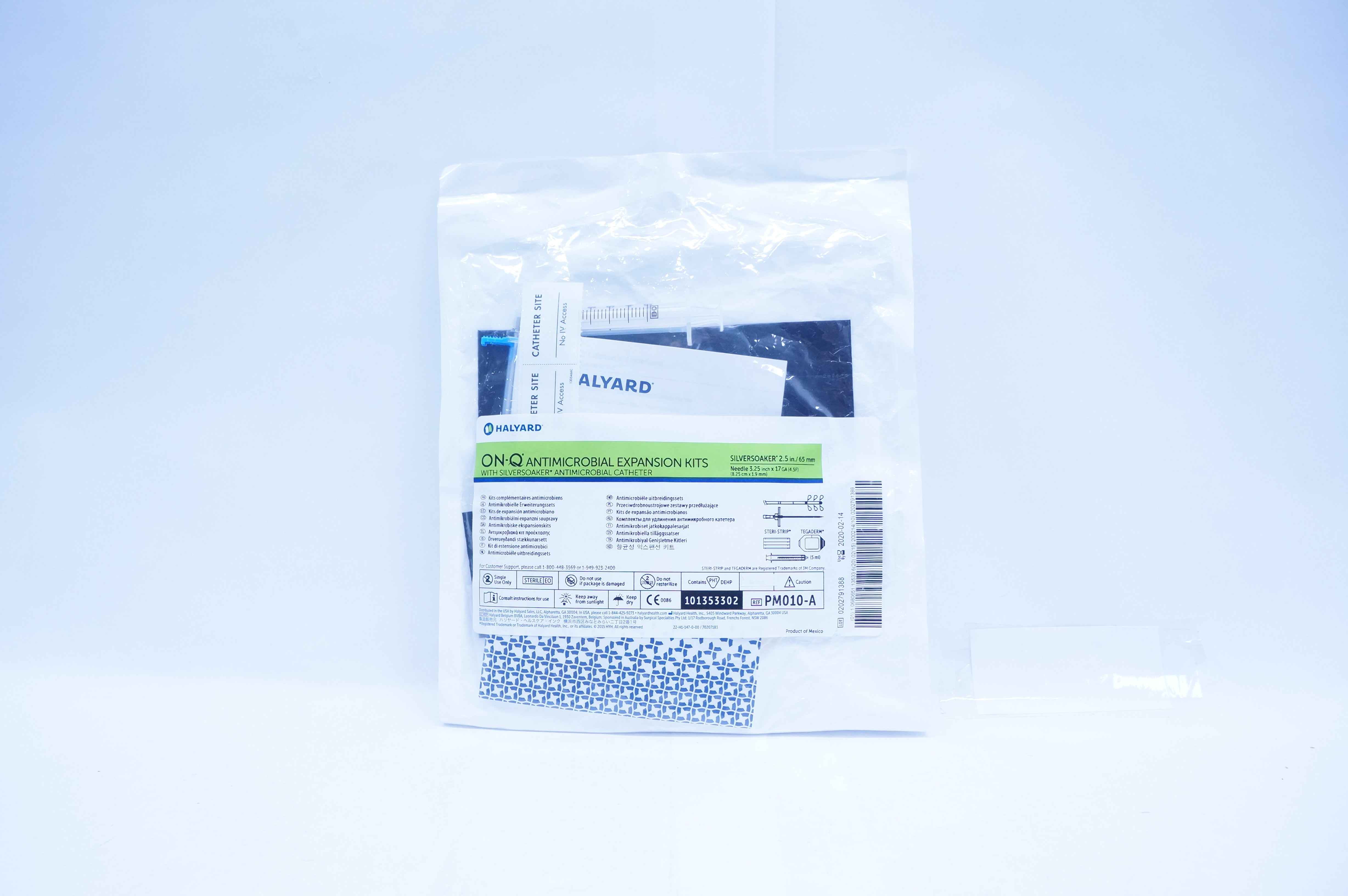 Halyard PM010-A ON-Q Antimicrobial Expansion Kits with Silversoaker Cath. (x)