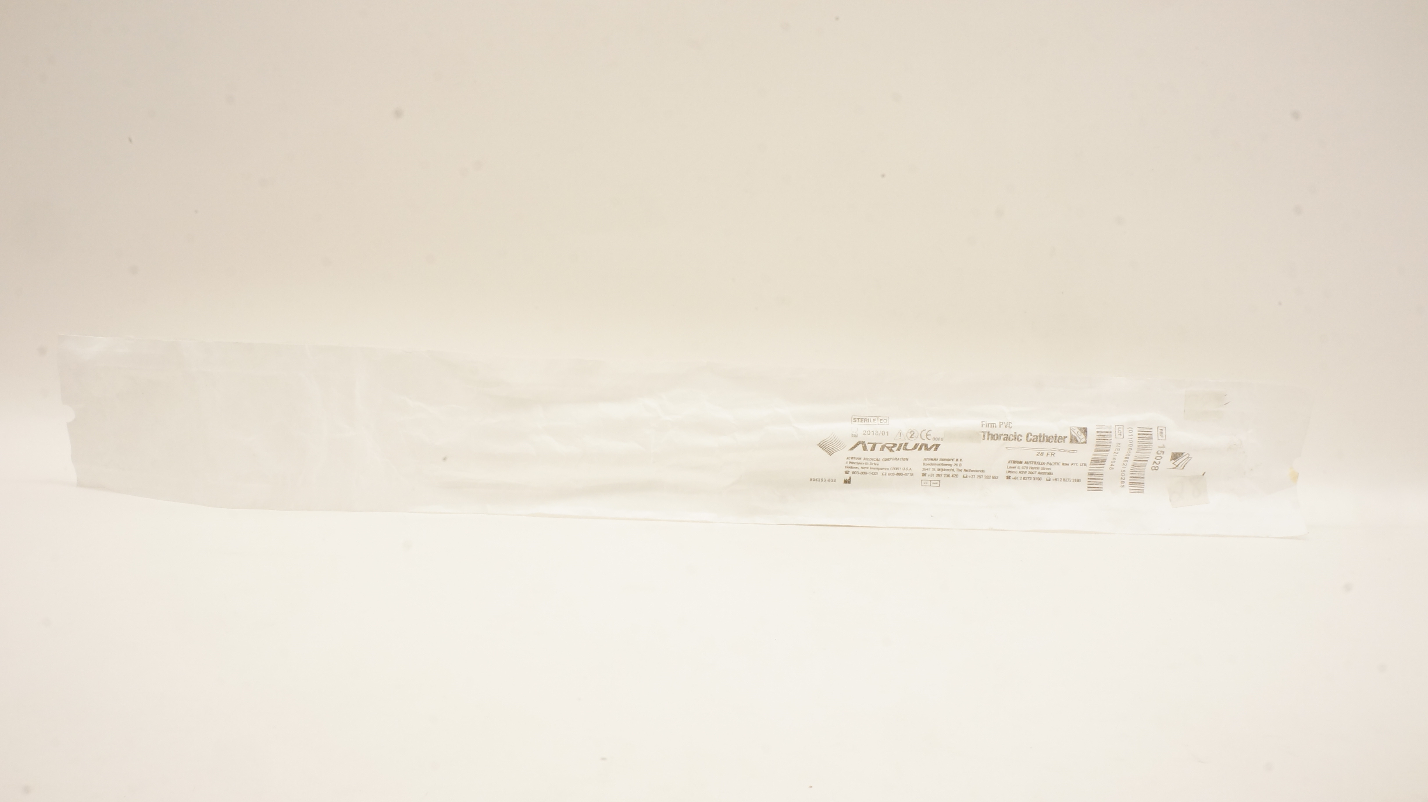 Atrium 15028 Firm PVC Thoracic Cath. 28Fr (x)