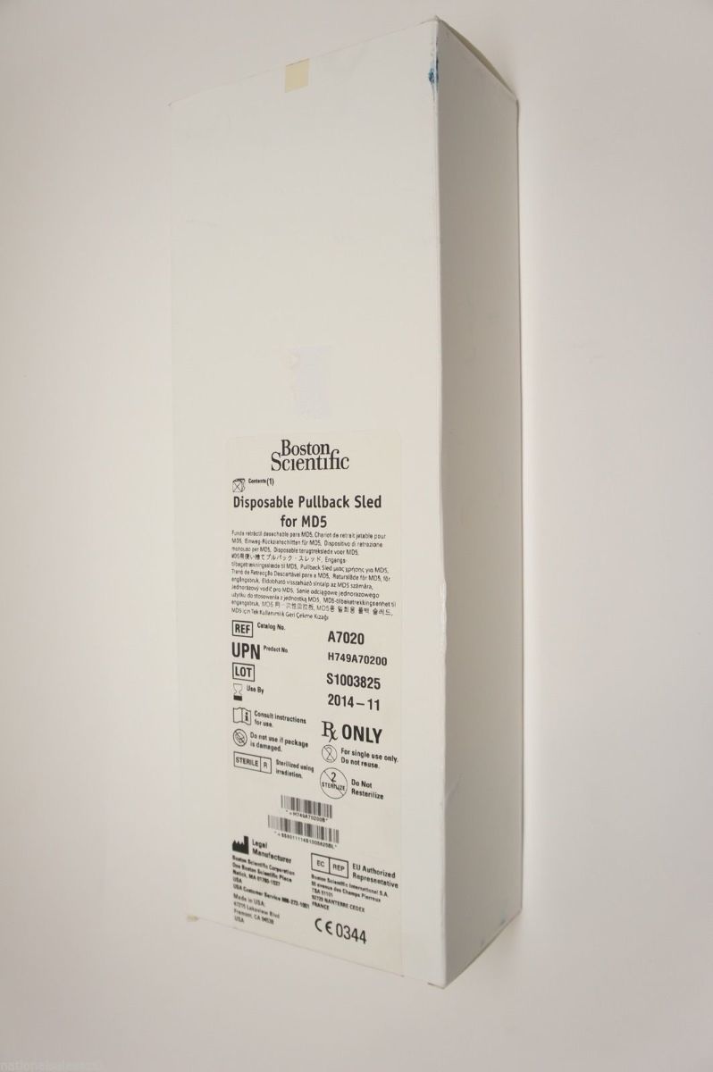 A7020 ~ Boston Scientific Disposable Pullback Skled for MD5 (x)