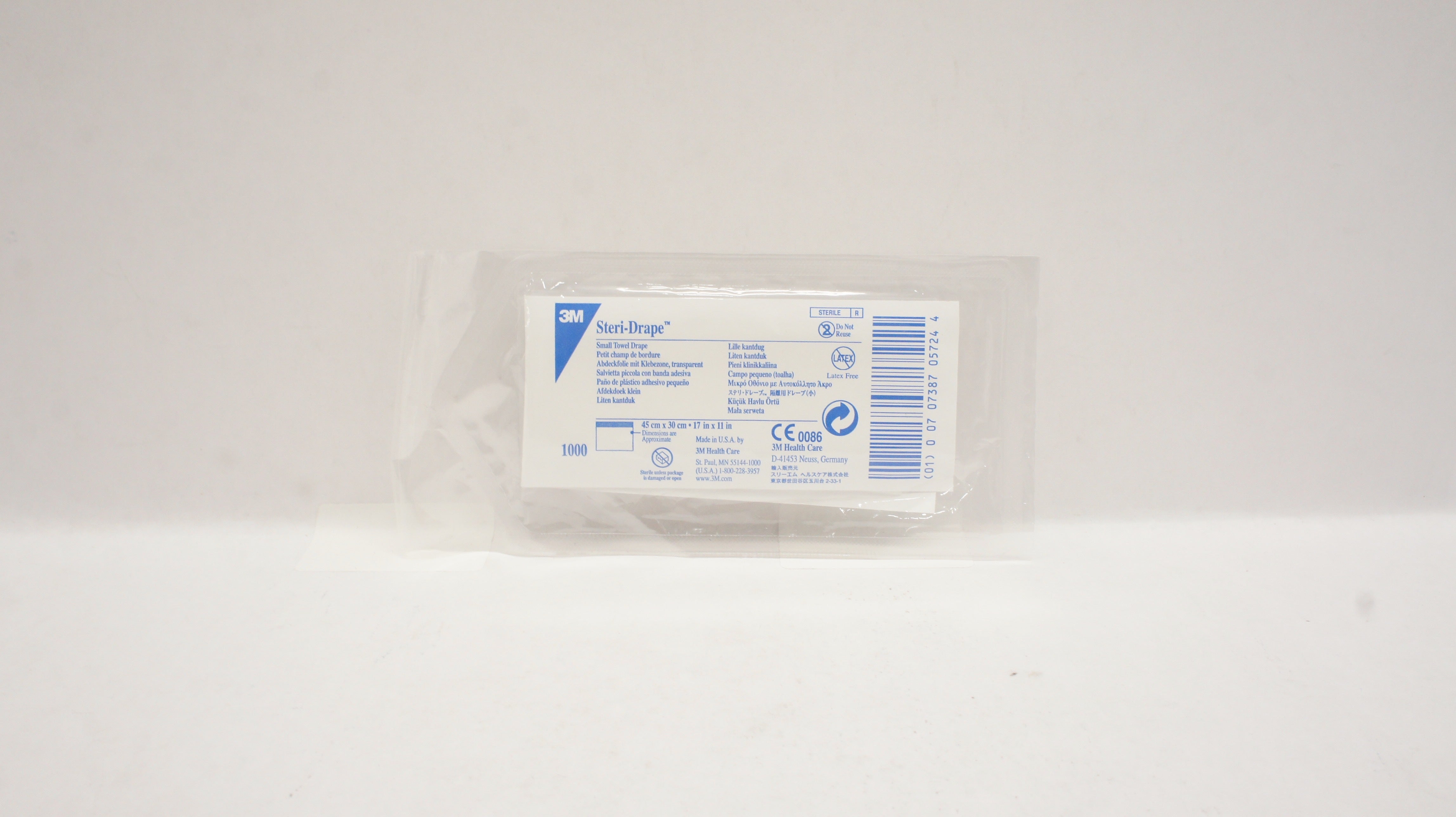 3M 1000 Steri-Drape Small Towel Drape 17 inch x 11 inch (x)