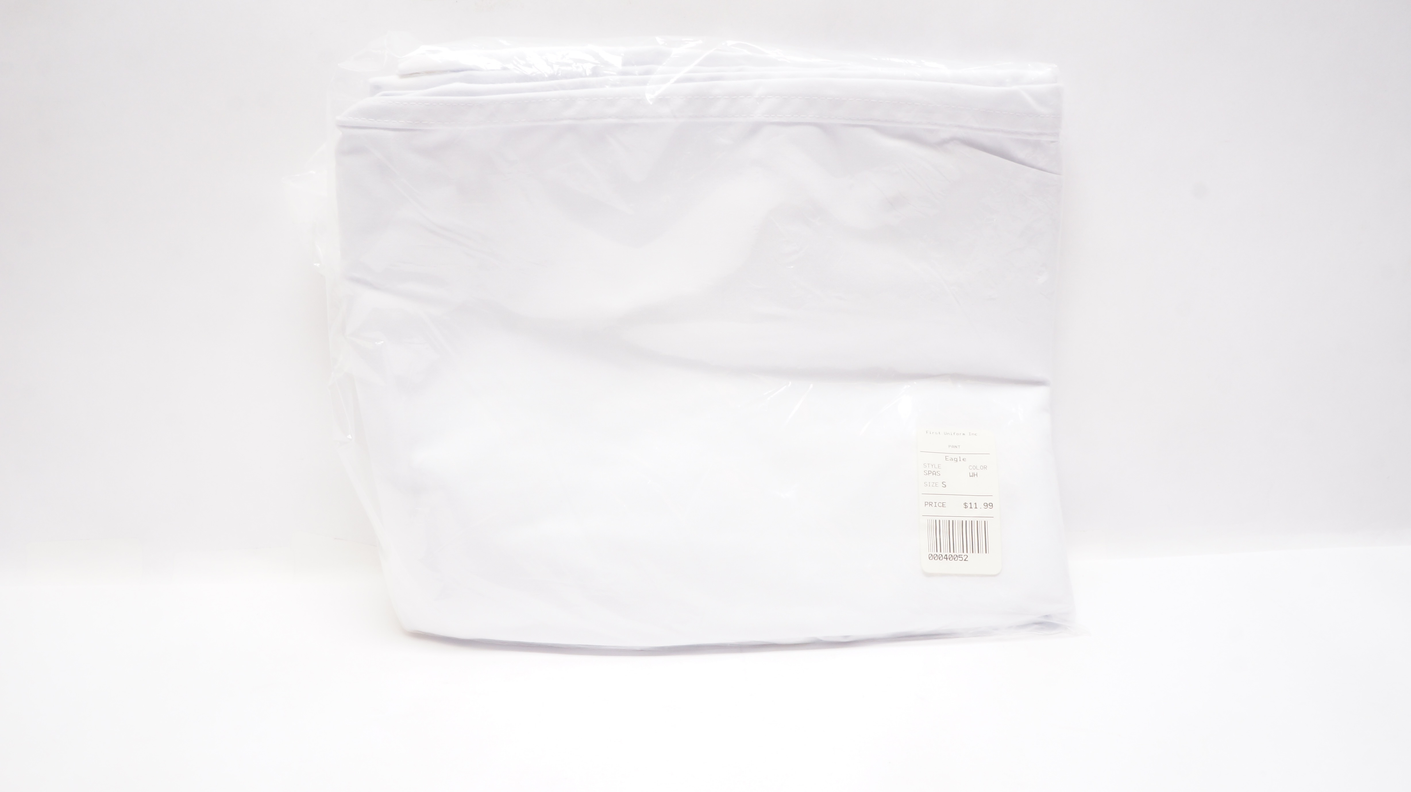 First Uniform Incoming 42628 Eagle SPAS Style Pant, Size S,White