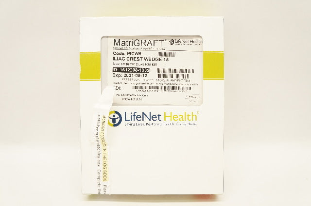 LifeNet Health 1612208-1032 PICW5 MatriGraft Iliac Crest Wedge 15, L 31-35mm (x)