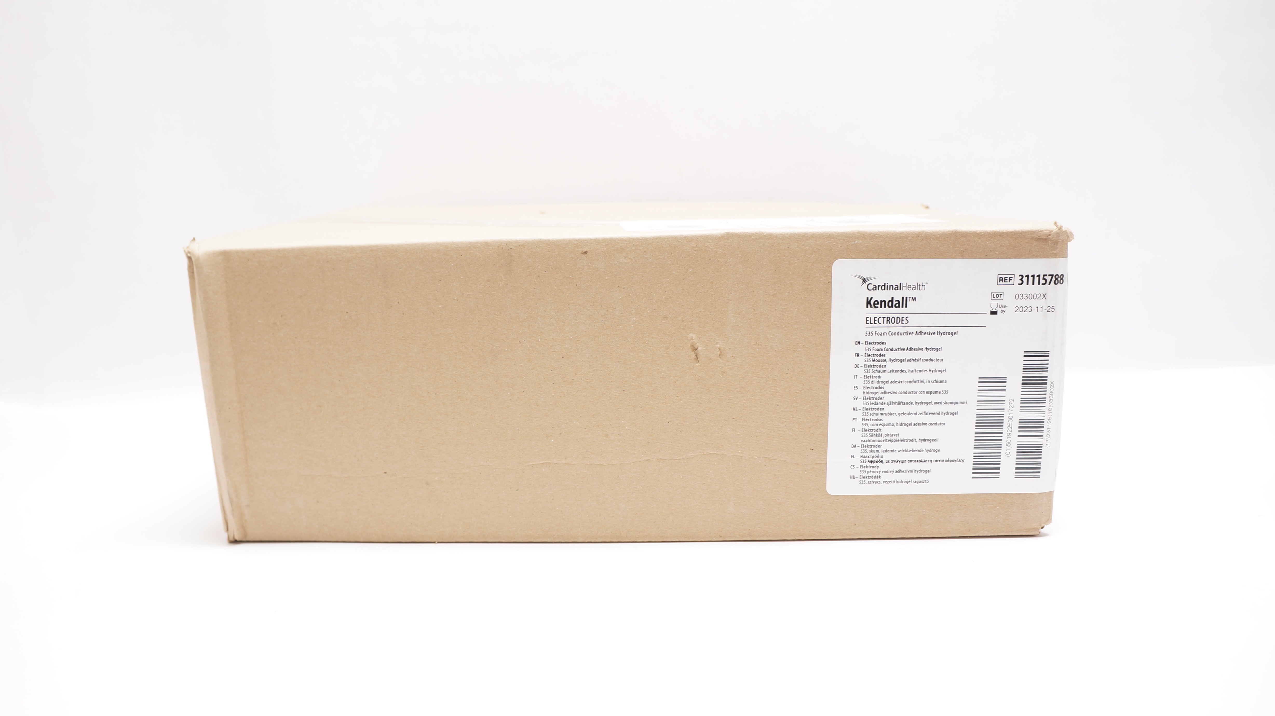 Cardinal Health 31115788 Kendall Electrodes 535 Adhesive Hydrogel-Box of 600 (x)