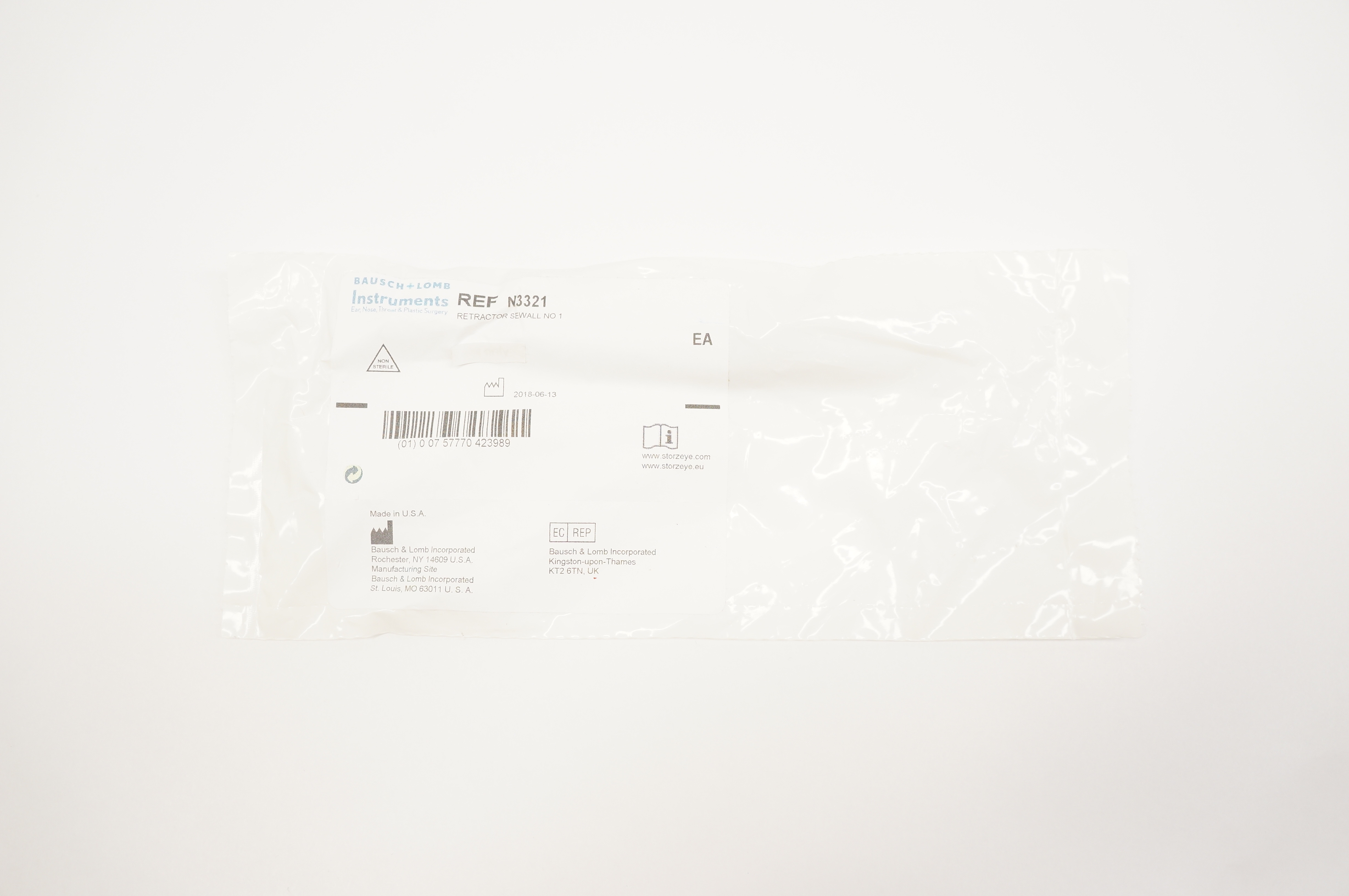 Bausch&Lomb N3321 Retractor Sewall NO 1