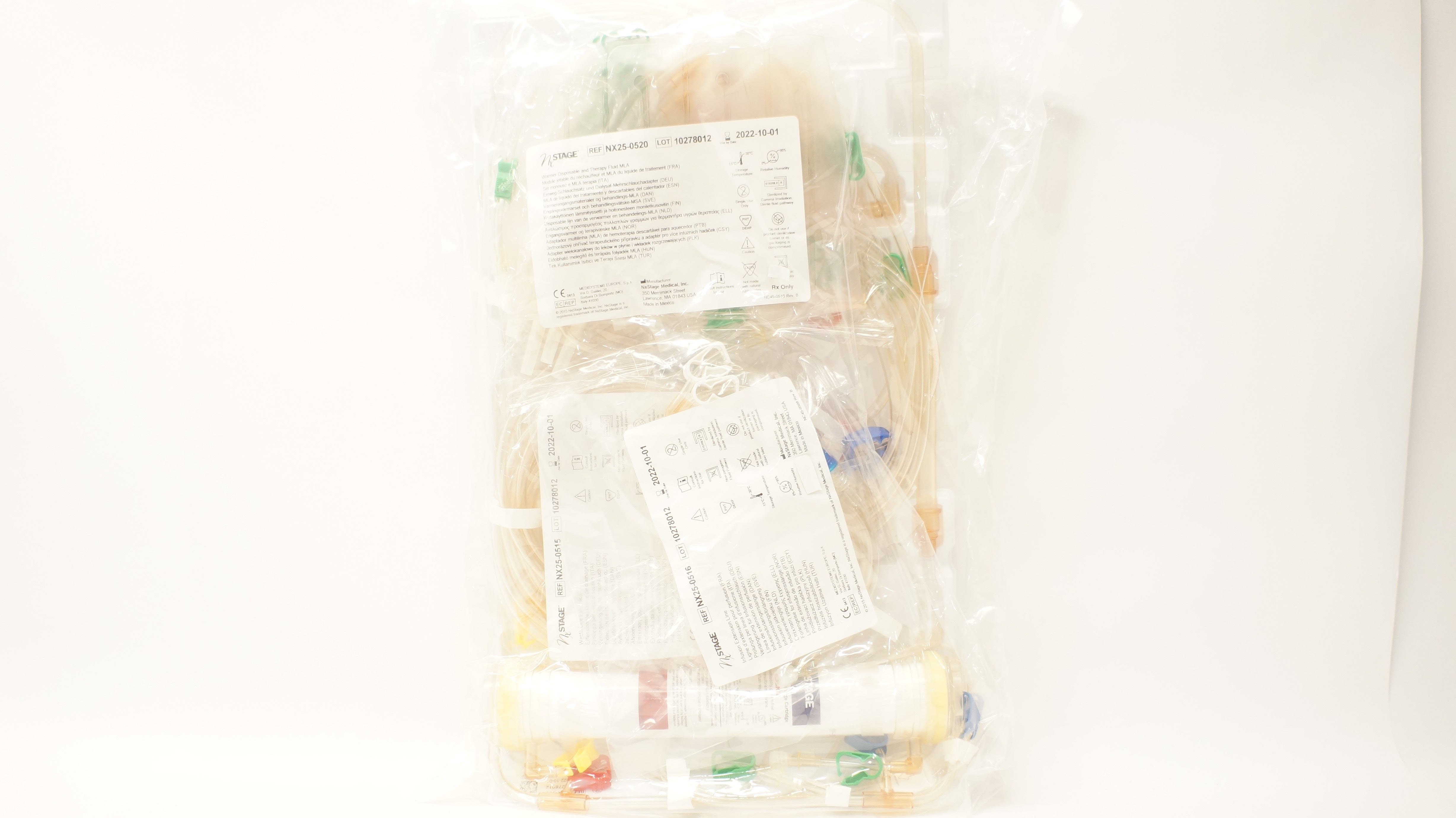NXStage Medical NX25-0520 Warmer Disposable and Therapy Fluid MLA