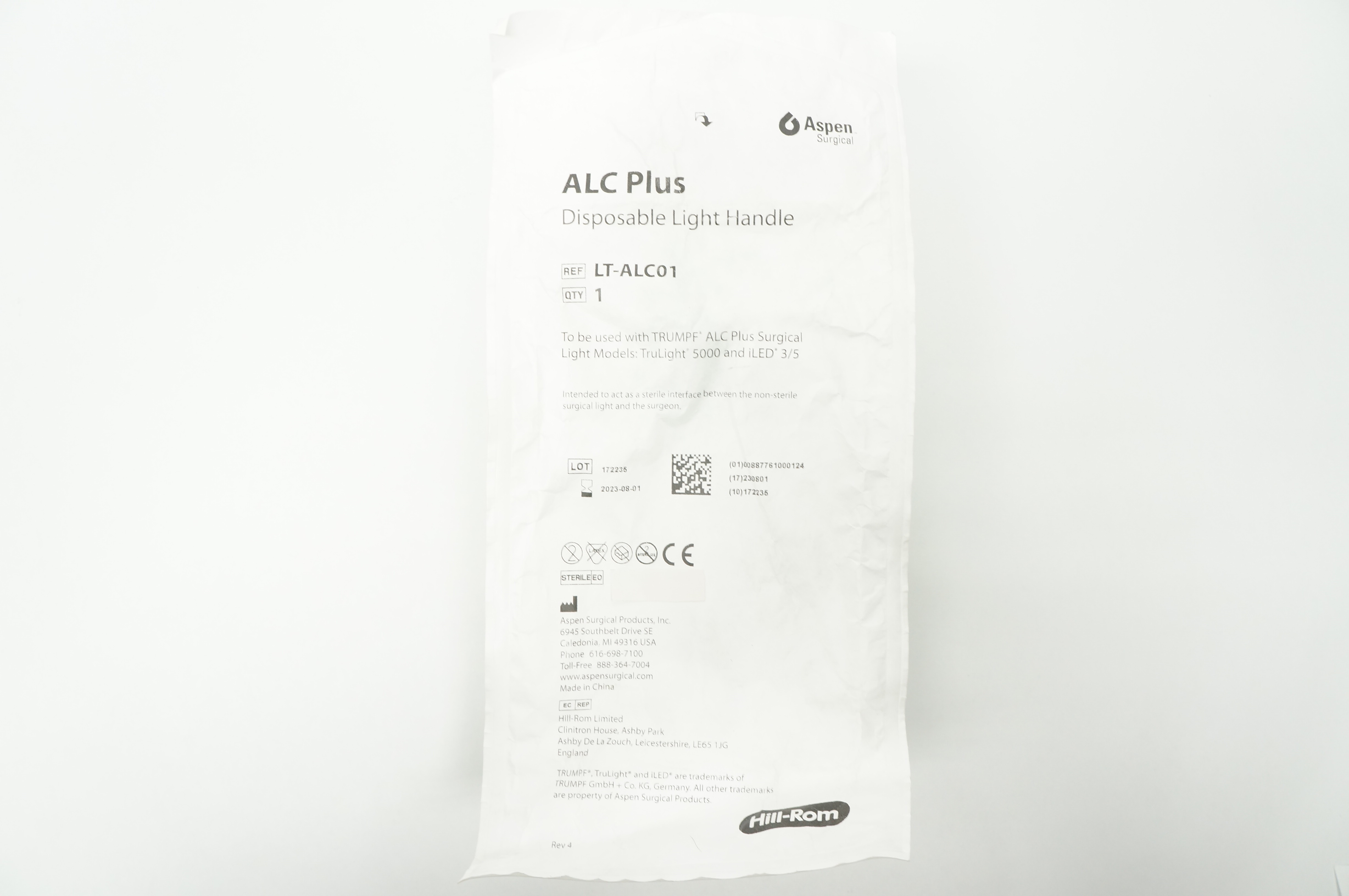 Aspen Surgical LT-ALC01 ALC Plus Disposable Light Handle