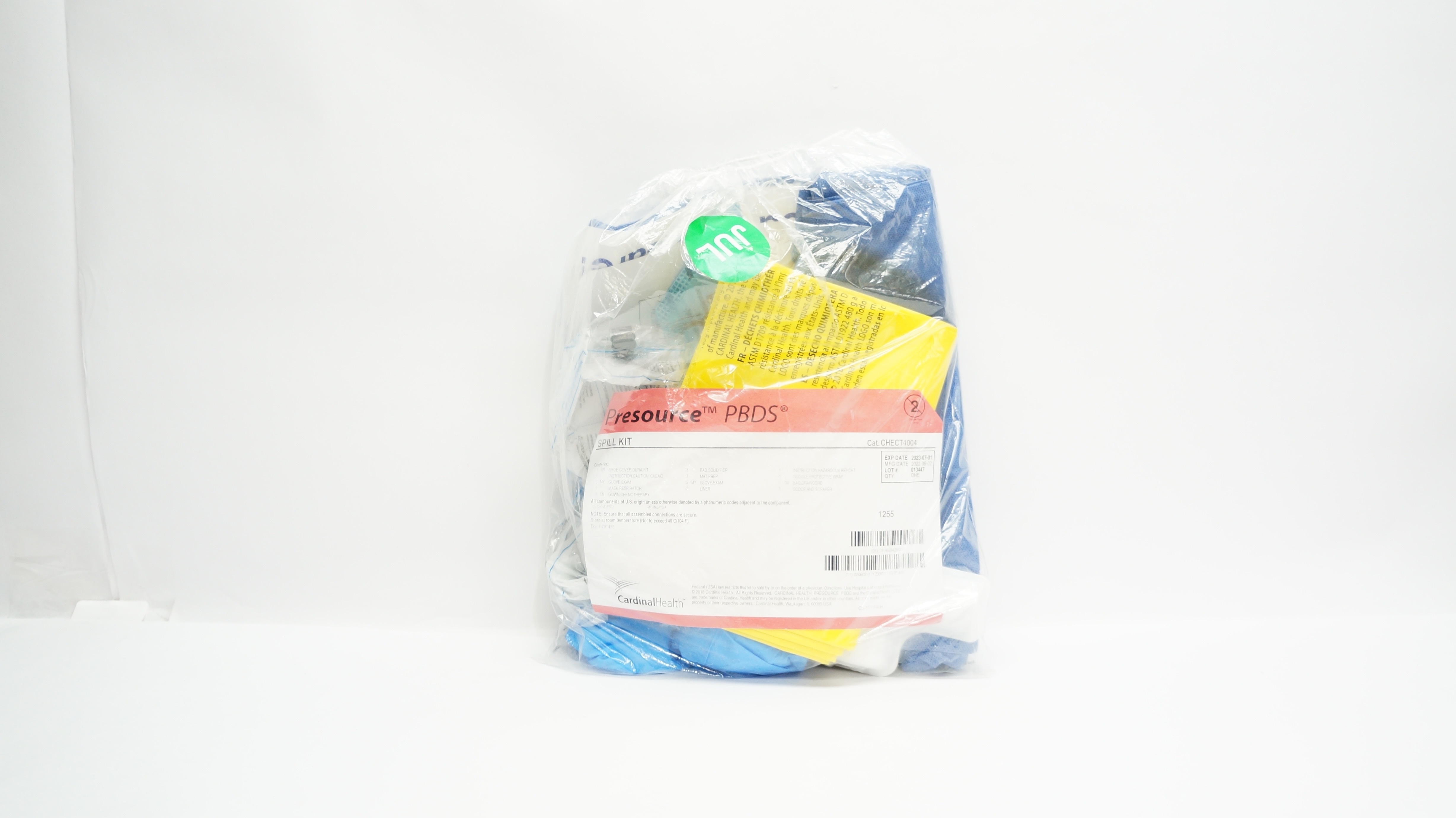 Cardinal Health CHECT4004 Presource PBDS Spill Kit (x)