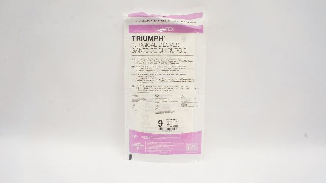 Medline MSG2290 Surgical Triumph Gloves Latex Powder-Free 9