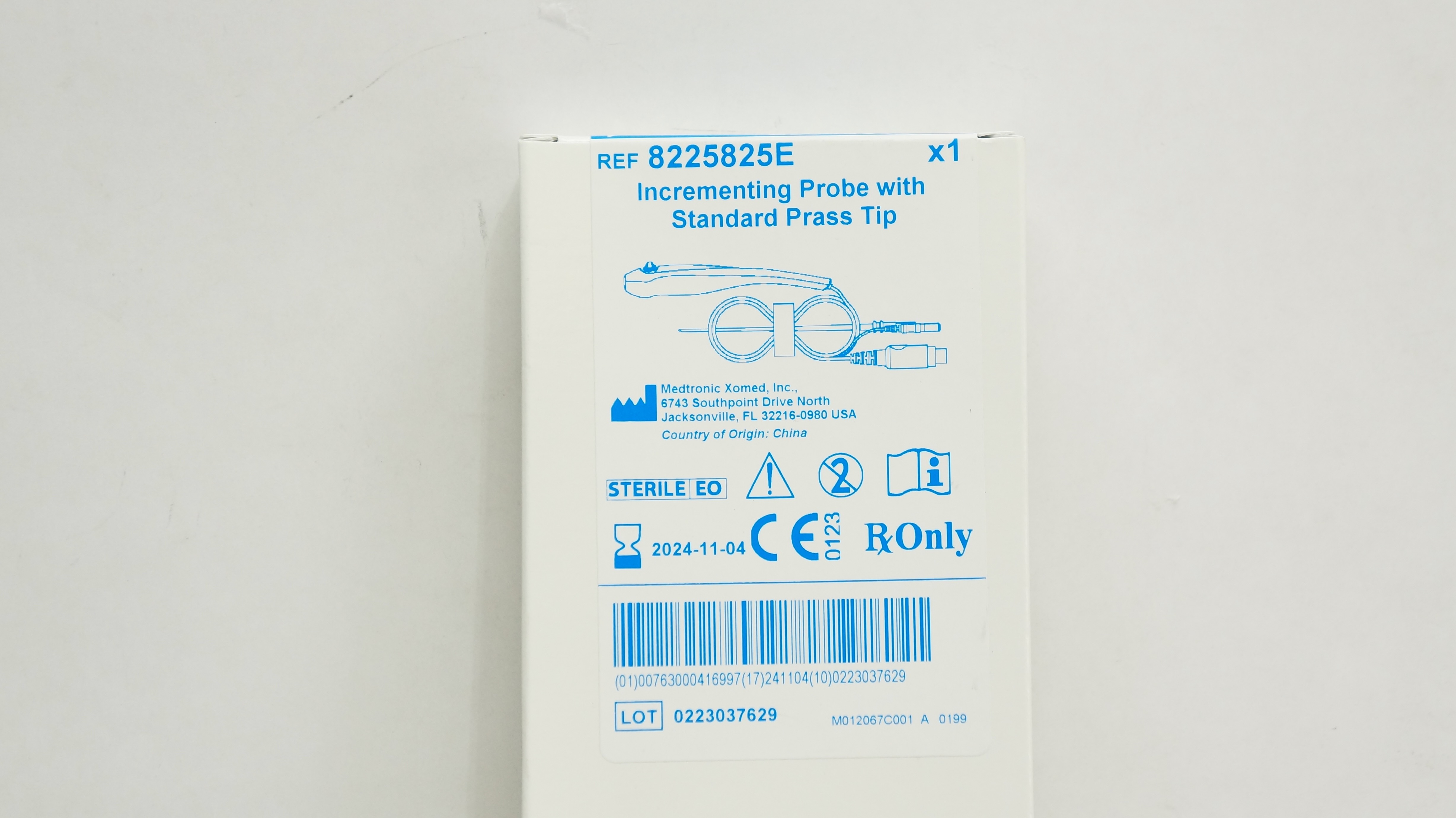 Medtronic 8225825E Incrementing Probe with Standard Prass Tip