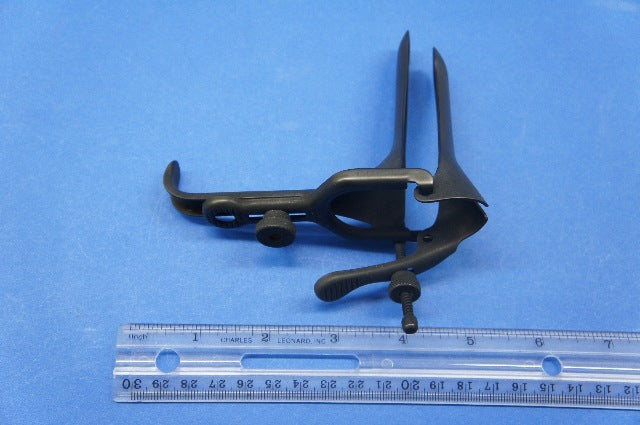 Miltex 30-10B Graves Vaginal Speculum, Small, Black Finish