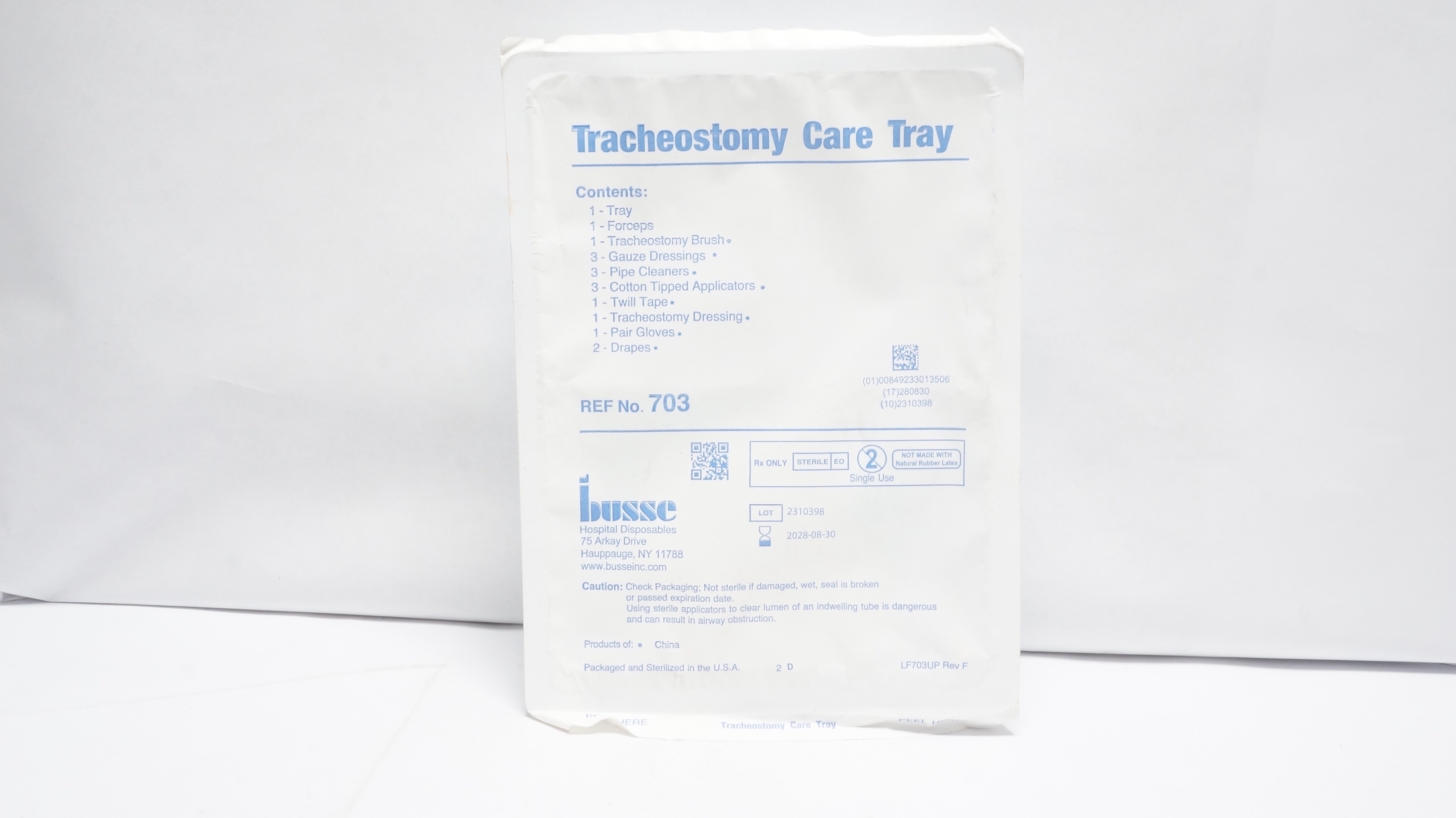 Busse 703 Tracheostomy Care Set