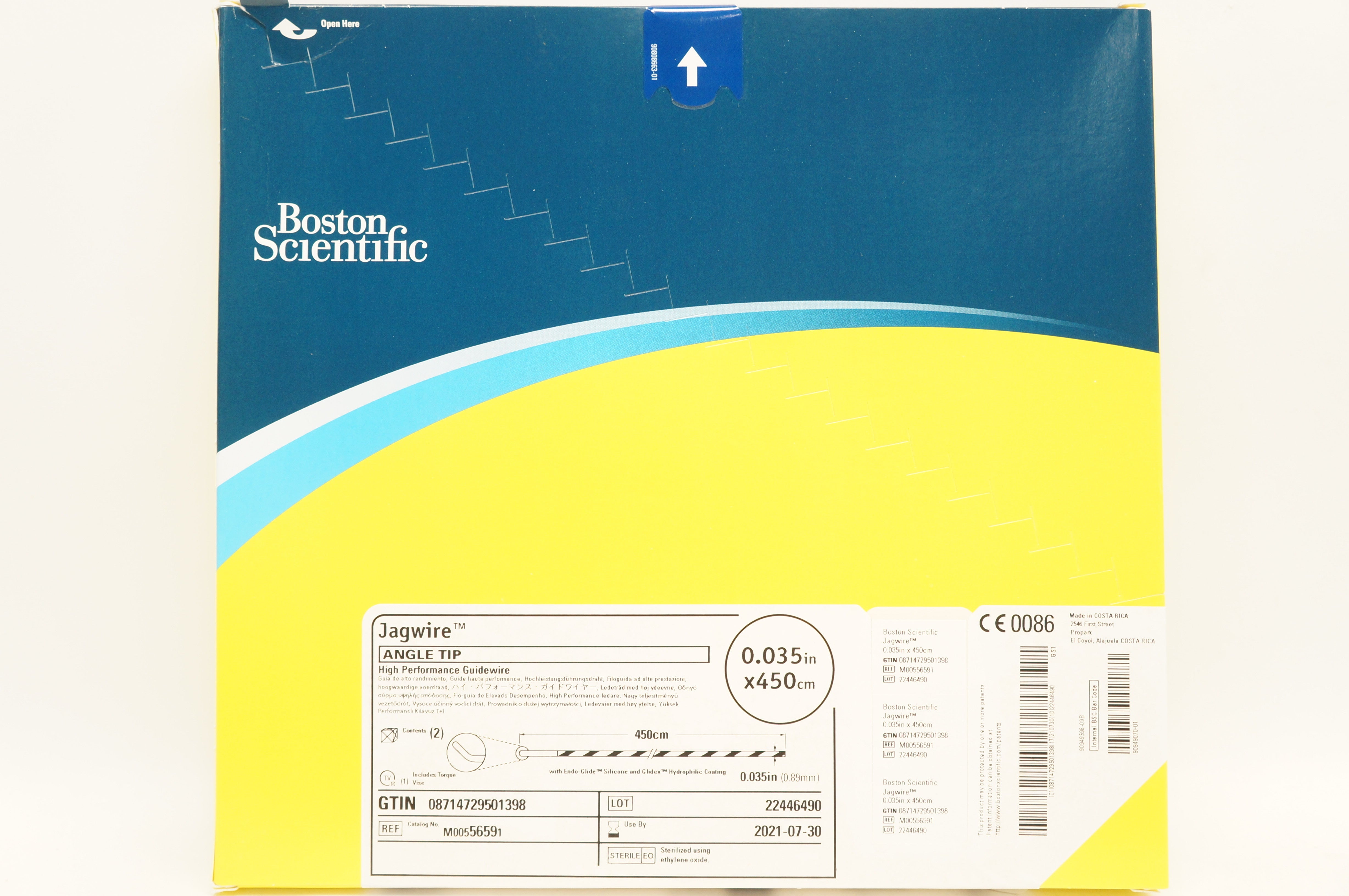Boston Scientific 5659 High Performance Guidewire 0.035inchx450cm - Box of 2 (x)