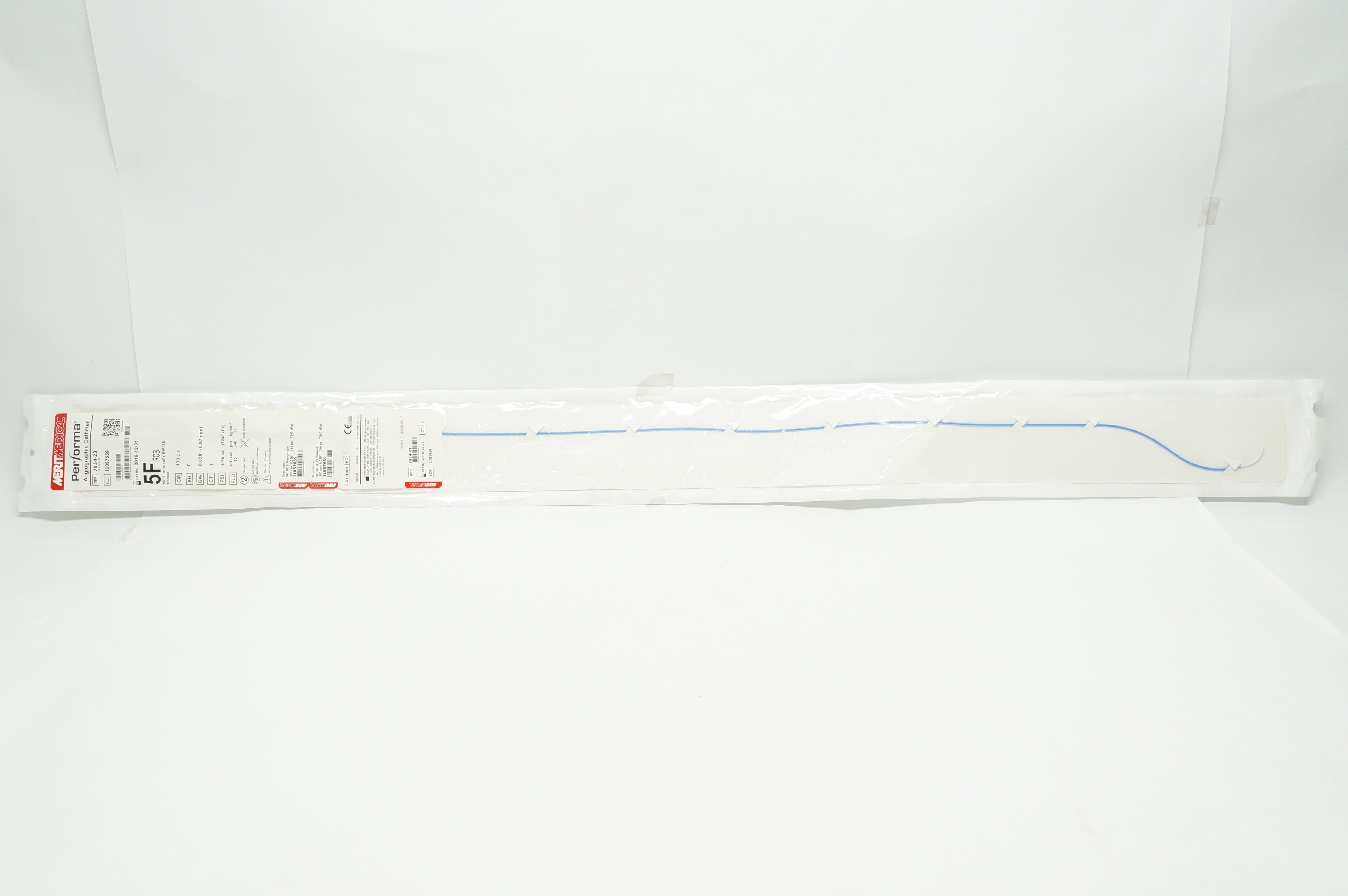 Merit Medical 7534-23 RCB Angiographic Cath. 5F x 0.38inch x 100cm (x)