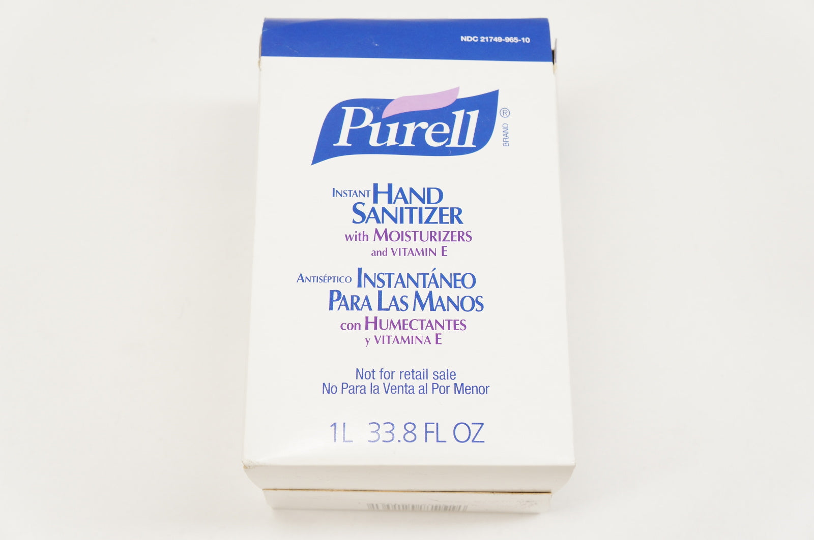 PURELL 2156 Advanced Instant Hand Sanitizer NXT Refill 1000ml - Box of 8