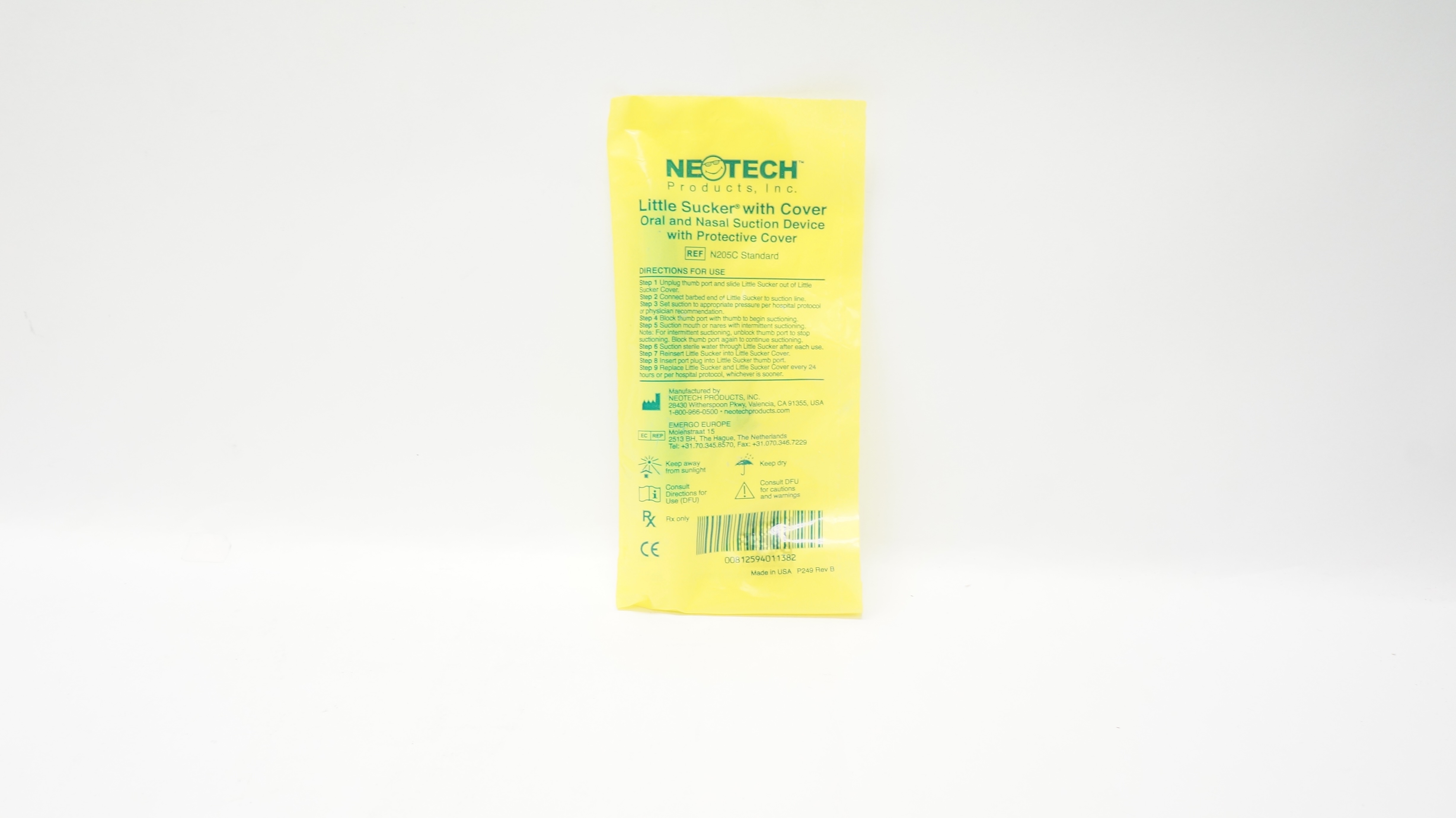 NeoTech N205C Little Sucker with Cover Oral and Nasal Suction Device w/Cover (x)