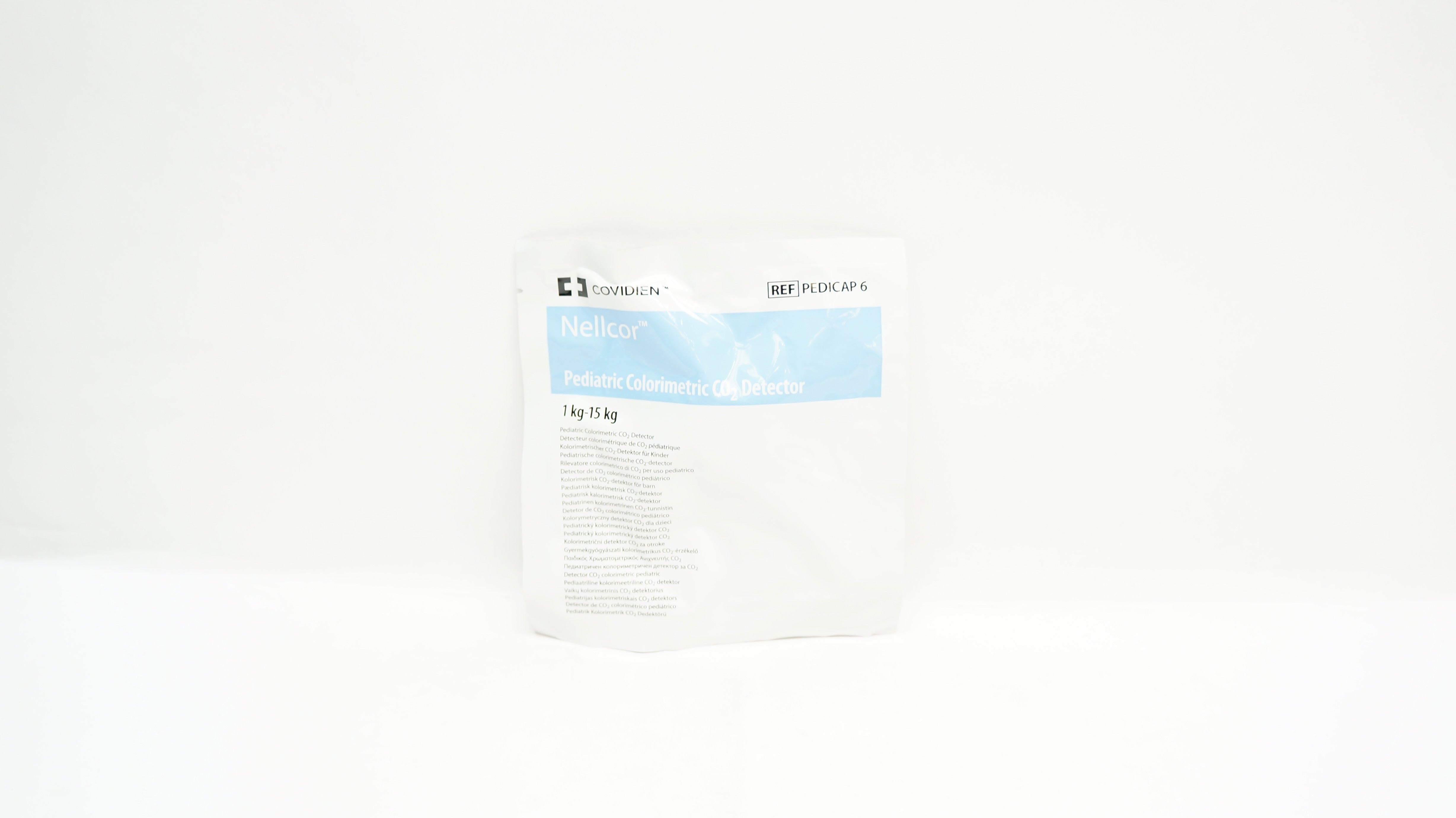 Covidien PEDICAP6 Nellcor Pediatric Colorimetric CO2 Detector 1kg - 15kg (x)