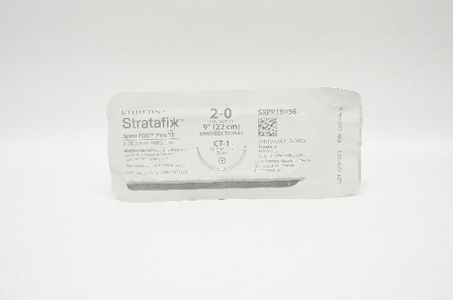 Ethicon SXPP1B456 2-0 STRATAFIX Dyed Monofilament CT-1 36mm 1/2c Taper, 9inch(x)