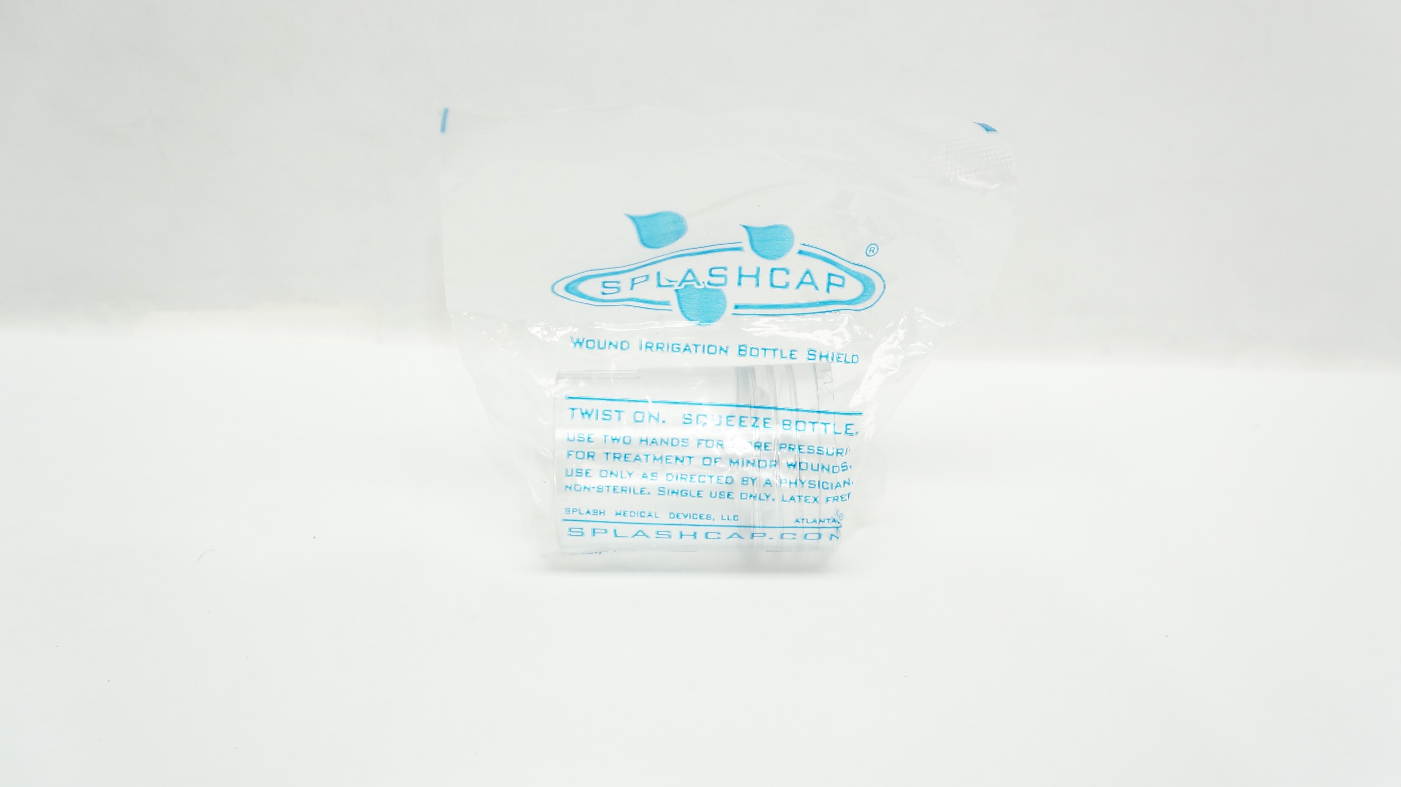 Splash Medical Splashcap Wound Irrigation Bottle Shield