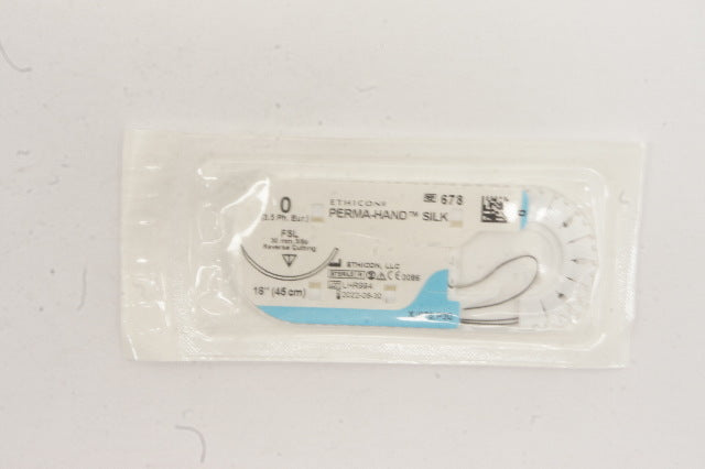 Ethicon 678 0 PERMA-HAND SILK FSL 30mm 3/8c 18inch