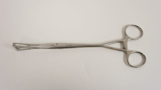Vantage Collin Lung Grasping Forceps 8in