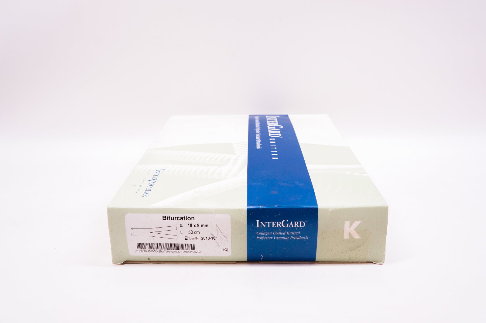 Gore IGK1809 InterGard Knitted Collagen Knitted Polyester, 18 x 9mm, 50cm (x)