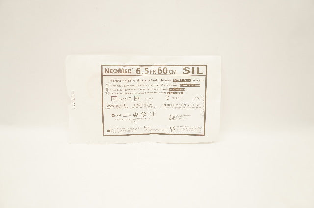 NeoMed FTM6.5S-EO Radiopaque SIL Enteral Feeding Tube 6.5.0Fr. x 60cm, 0.7mL