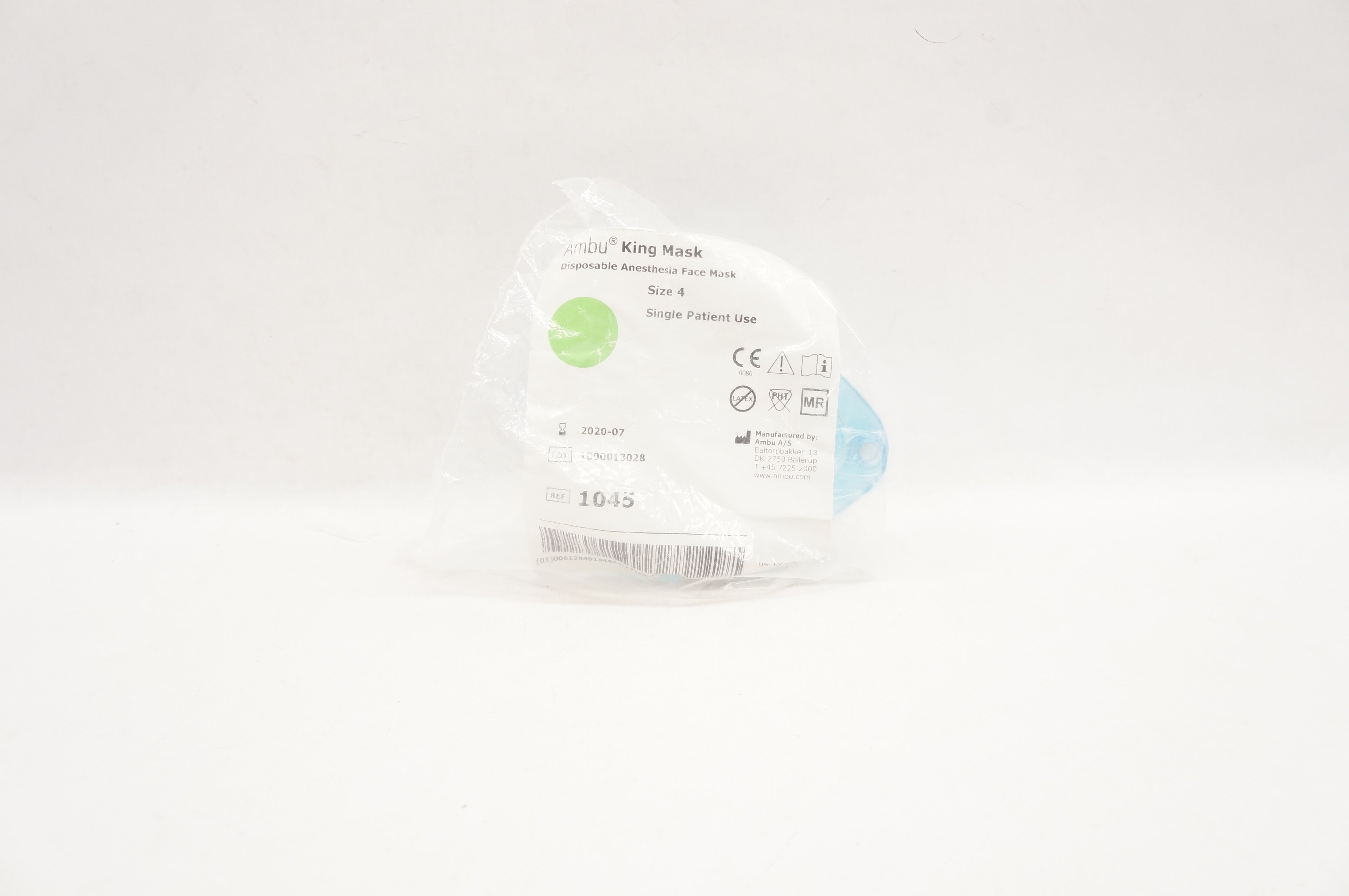 AMBU 1045 King Mask Disposable Anesthesia Face Mask, Size 4 (x)