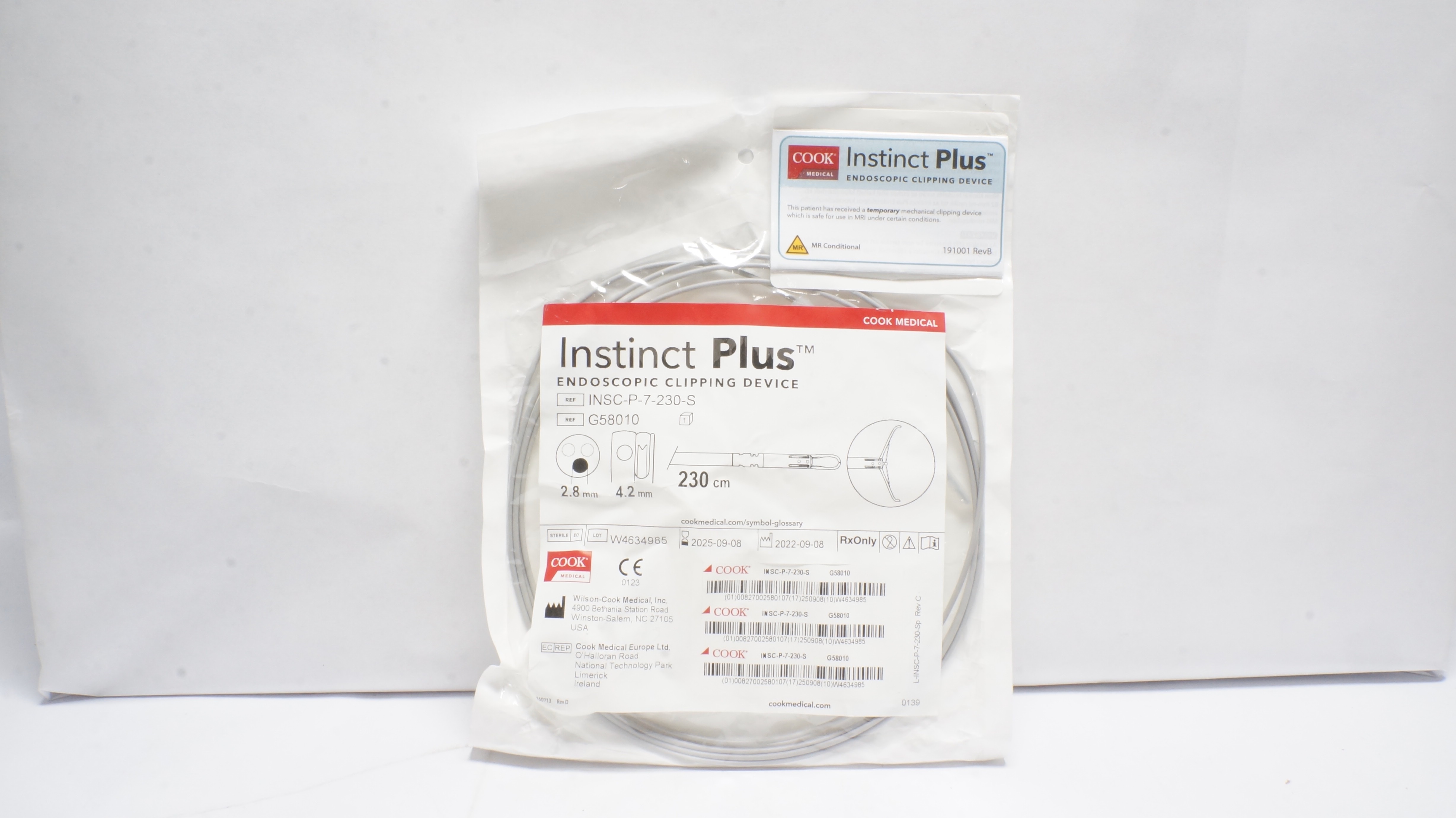 Merit Medical IQ35F150J3F InQwire Guide Wires PTFE Coated 150cm x 3mm x.035in(x)