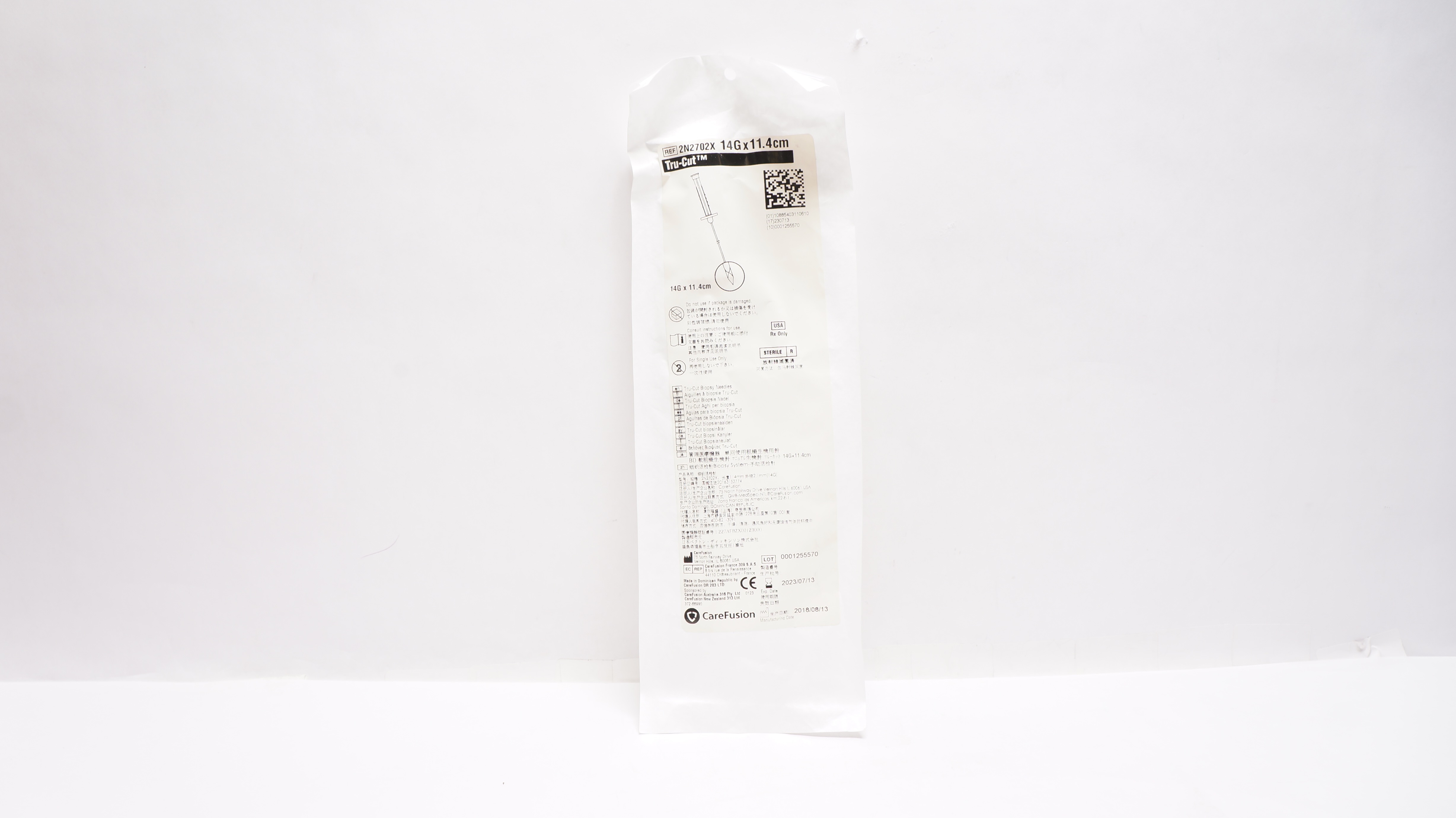 CareFusion 2N2702X Tru-Cut Biopsy Ndles 14G x 11.4cm (x)